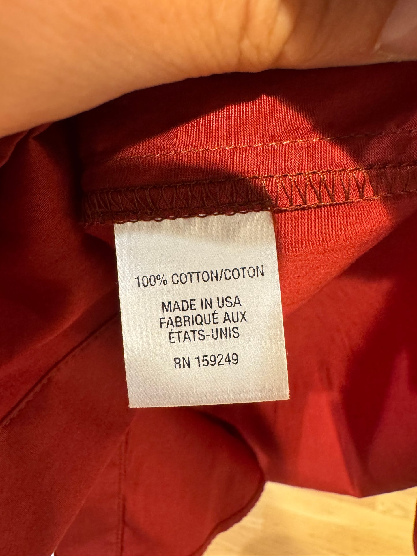 TWP Boyfriend Shirt in Sienna size XS