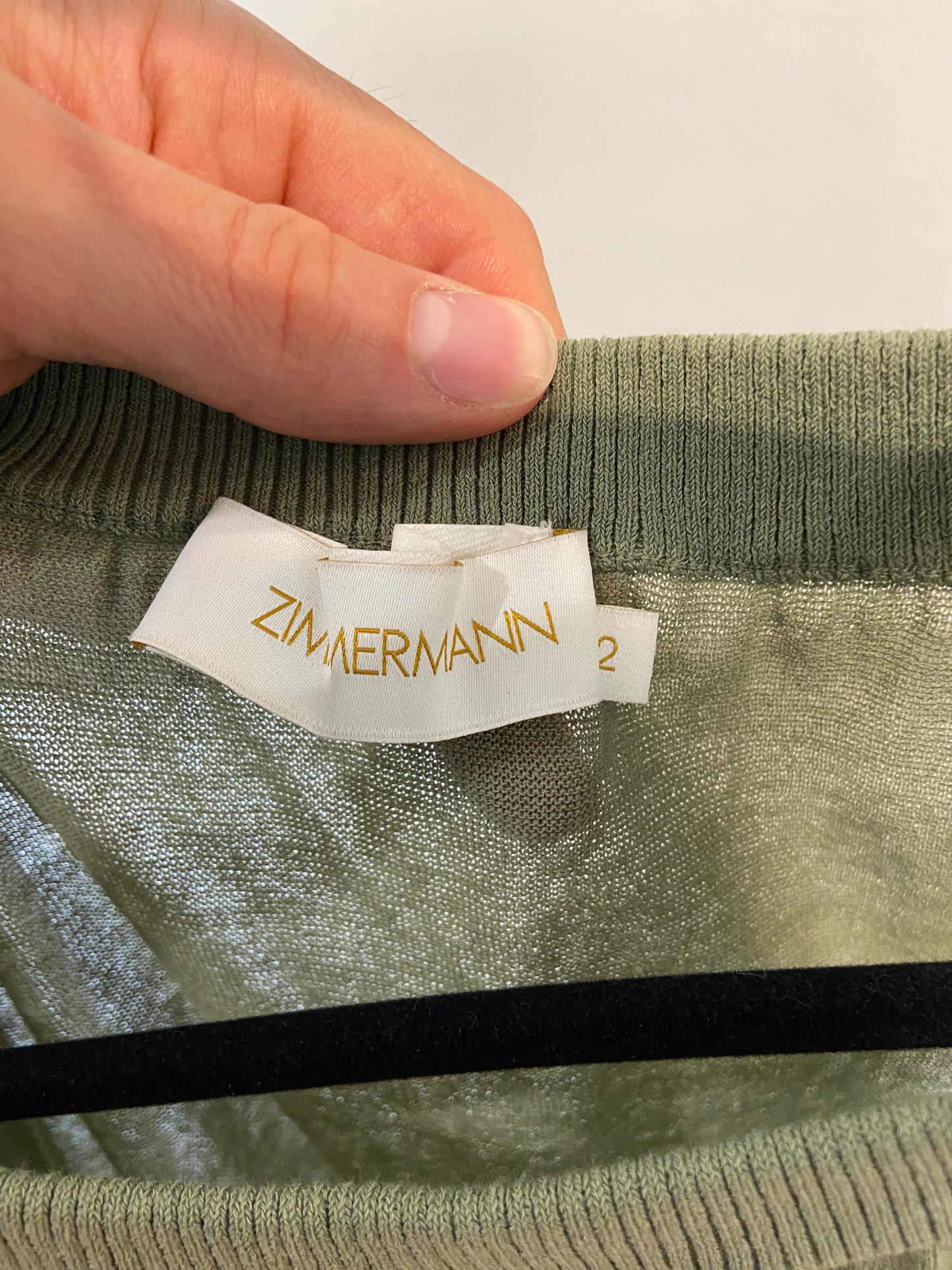 Zimmermann Illuminate Gathered Top size 2 US 8