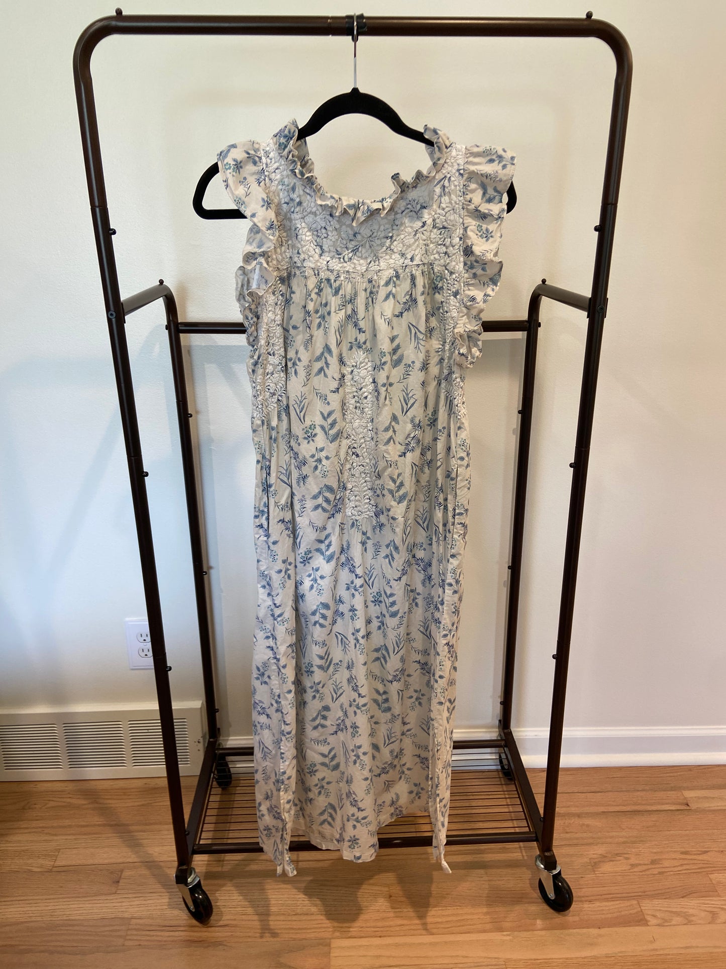 Mi Golondrina Floral Print Knee-Length Dress size XL