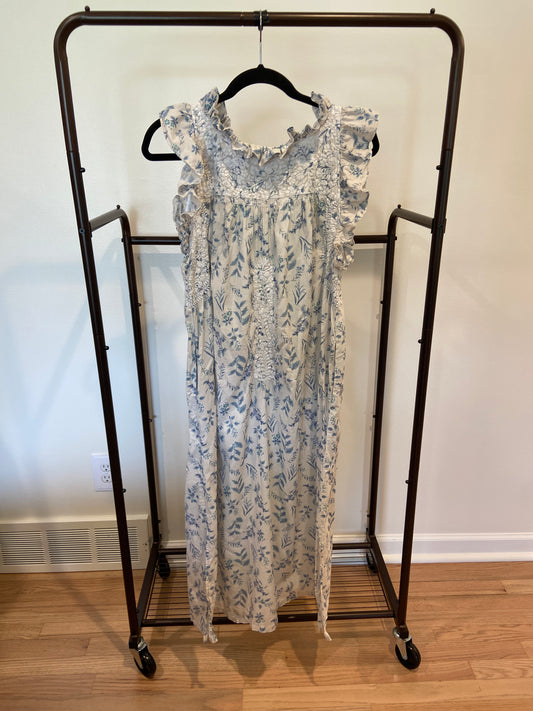 Mi Golondrina Floral Print Knee-Length Dress size XL