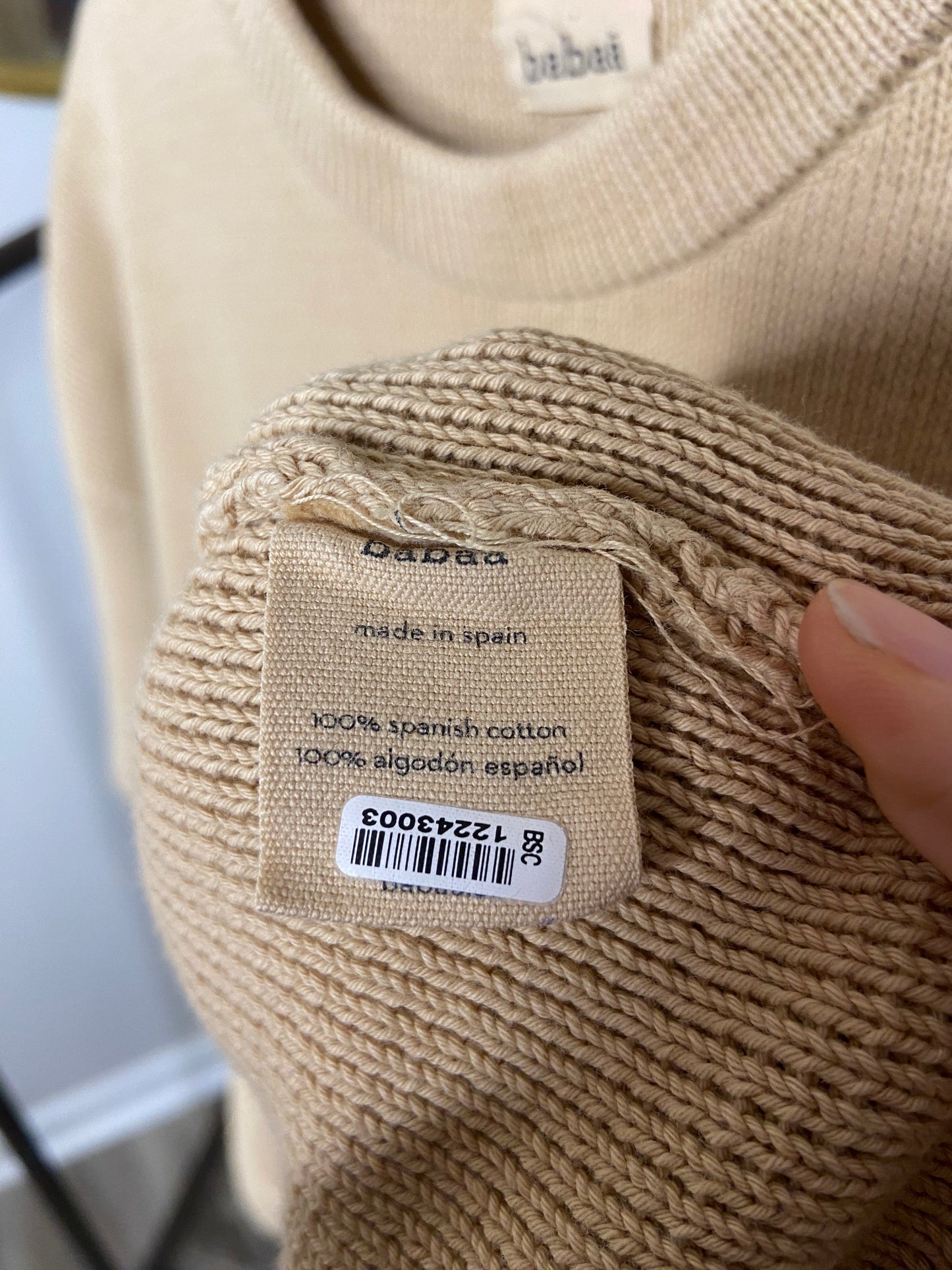 Babaa Jumper no35 in Clay Pot ONE SIZE