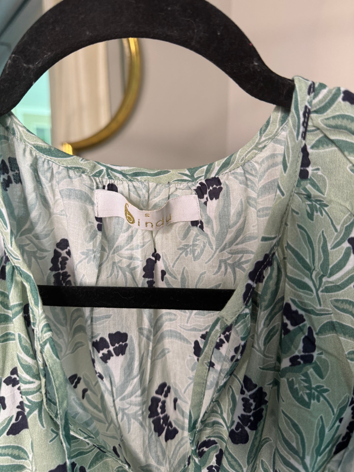 Bindu Ruffle Maxi Dress size S