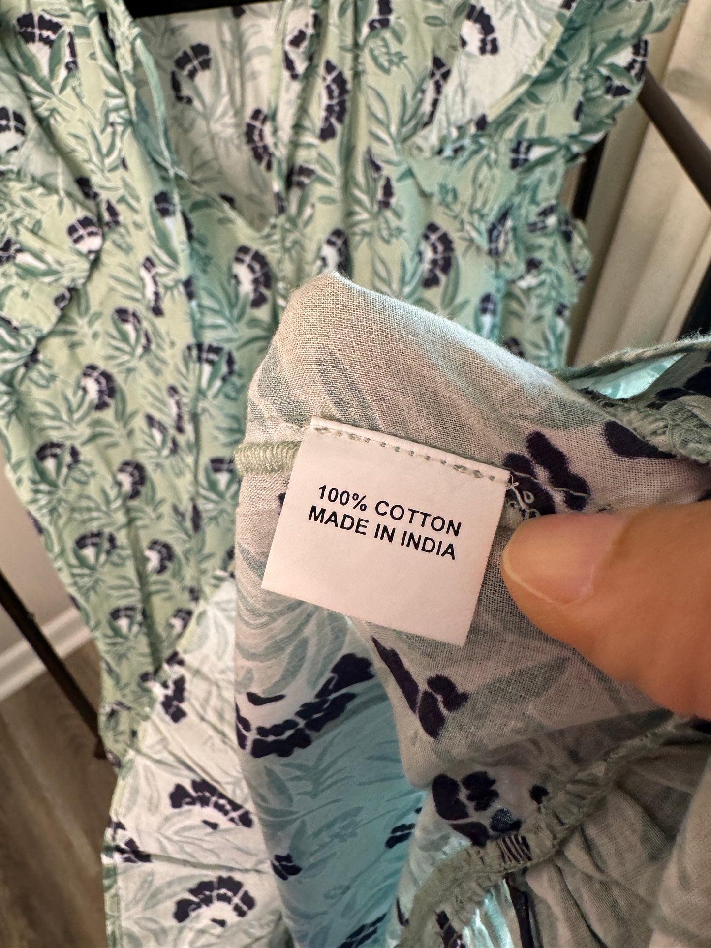 Bindu Ruffle Maxi Dress size S