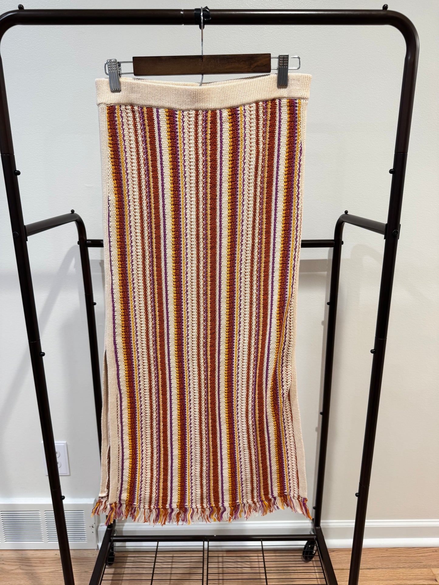 Vanessa Bruno Vanessa Bruno Criquet Tank with Cypress Skirt in Creme Multicolor size S