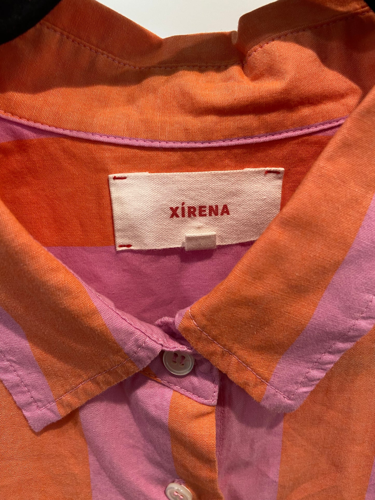 Xirena Teddy Shirt Pomelo Stripe size L
