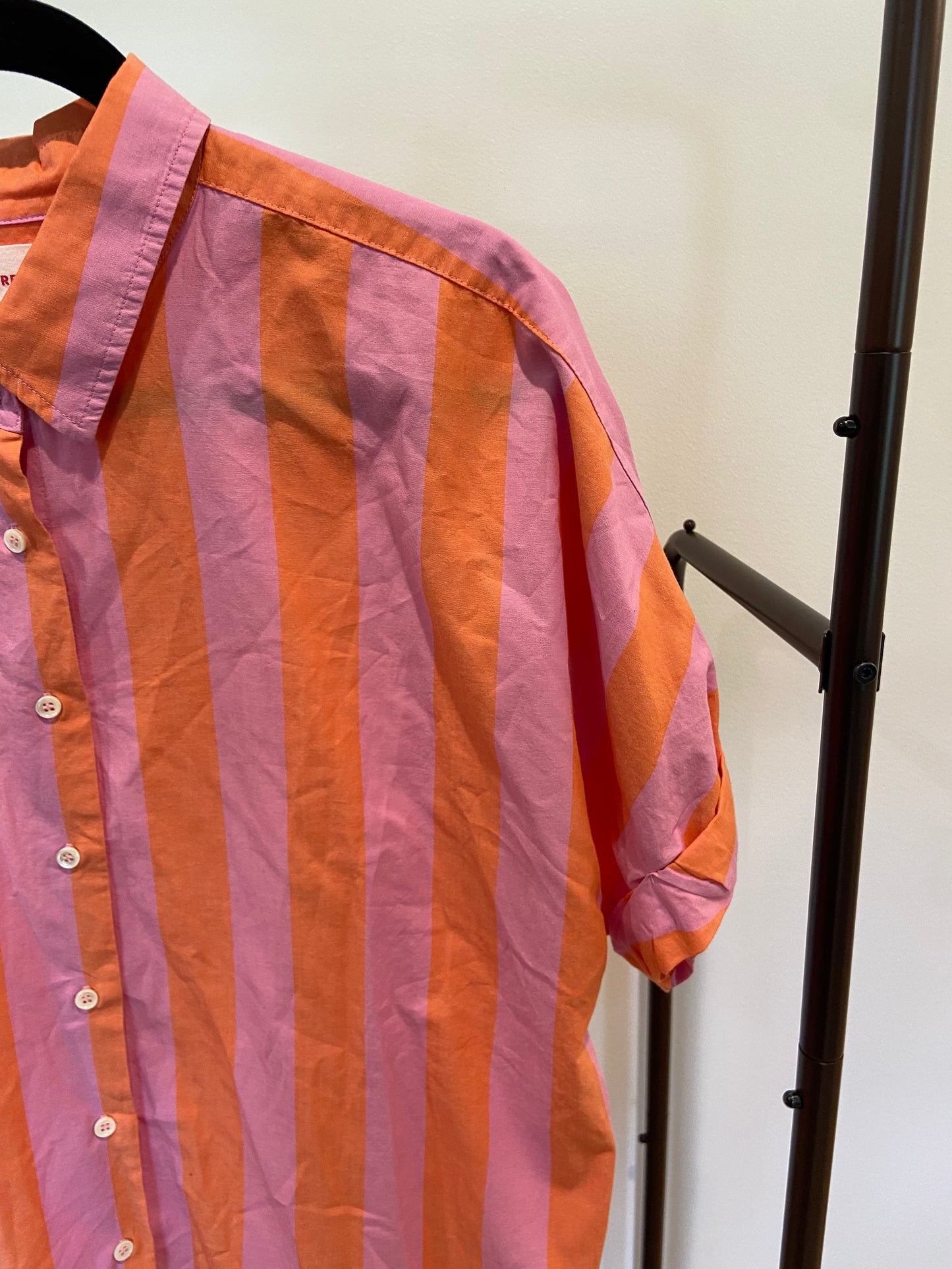 Xirena Teddy Shirt Pomelo Stripe size L