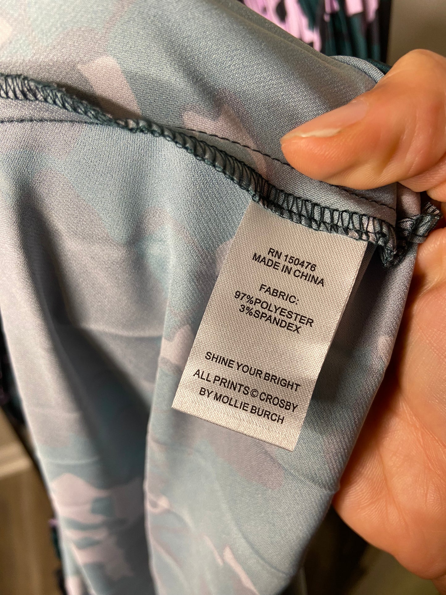 Crosby by Mollie Burch Leah Dress Twilight Floral size XL