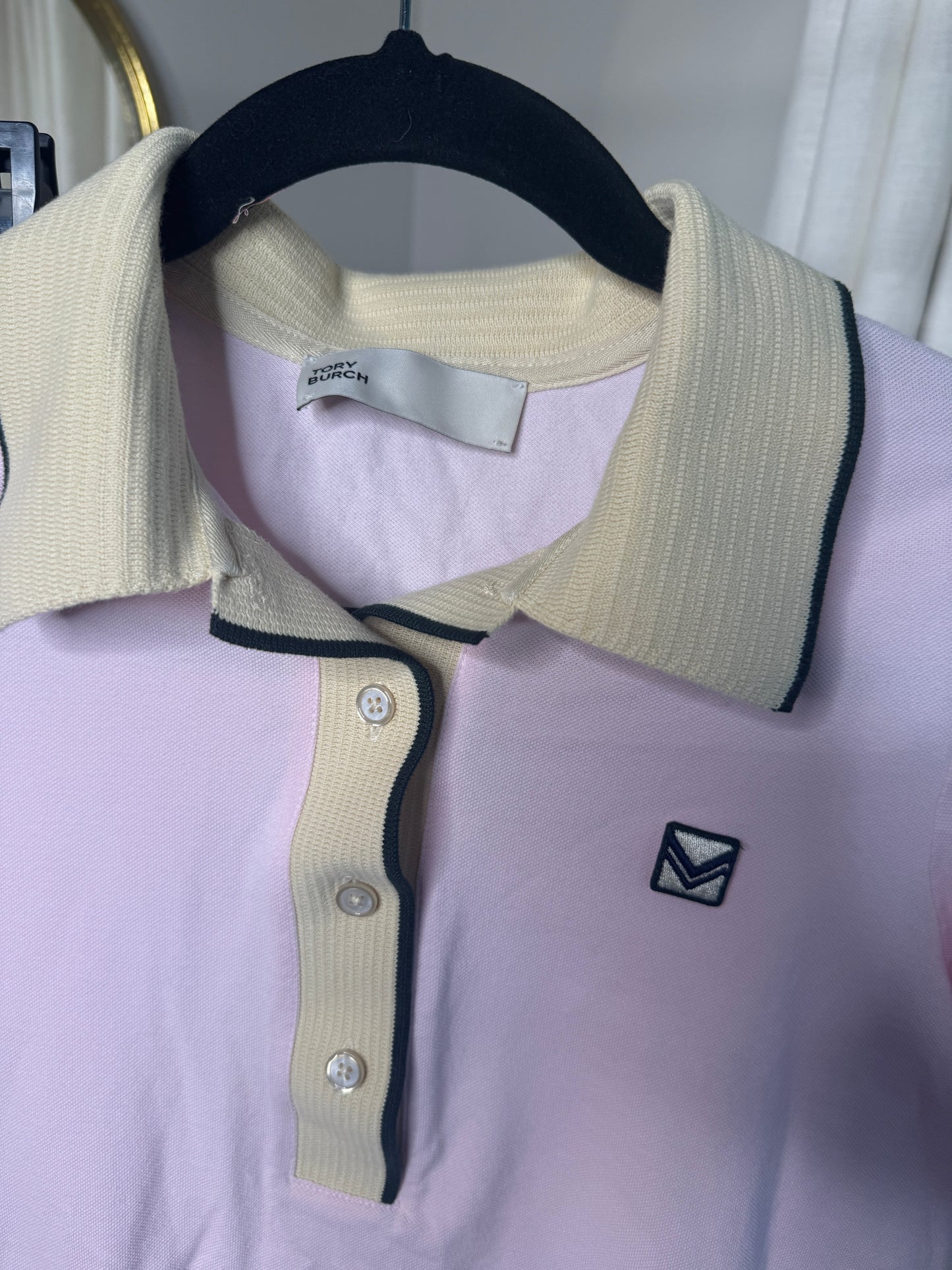 Tory Burch Pique Polo and Tennis Skirt size M