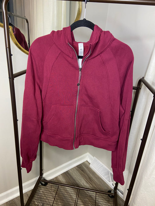 Lululemon Oversized Full Zip Scuba size M/L