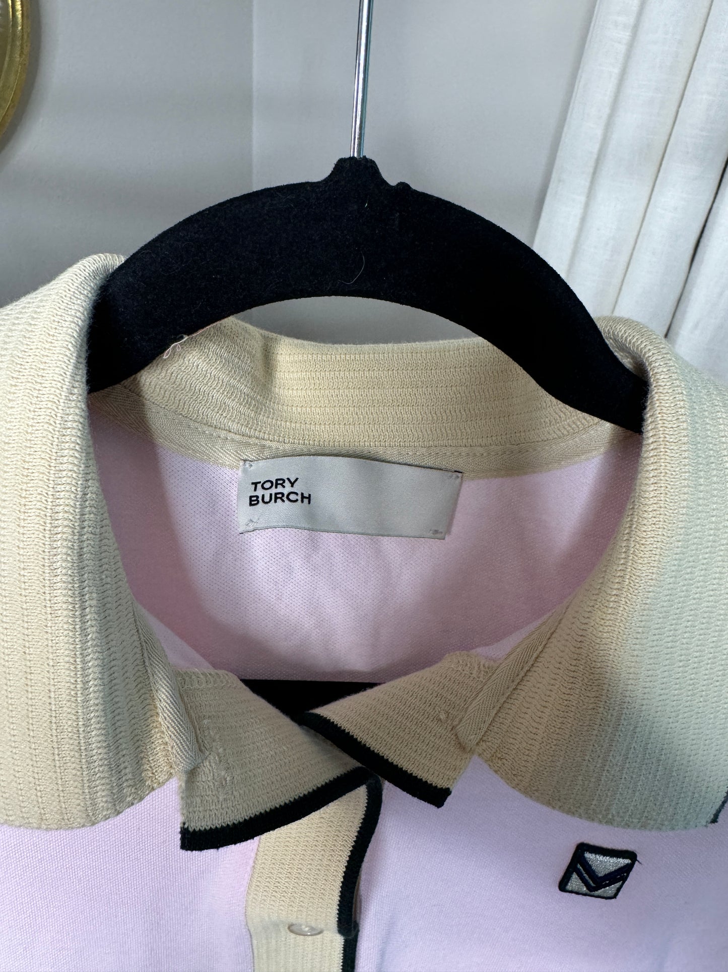 Tory Burch Pique Polo and Tennis Skirt size M