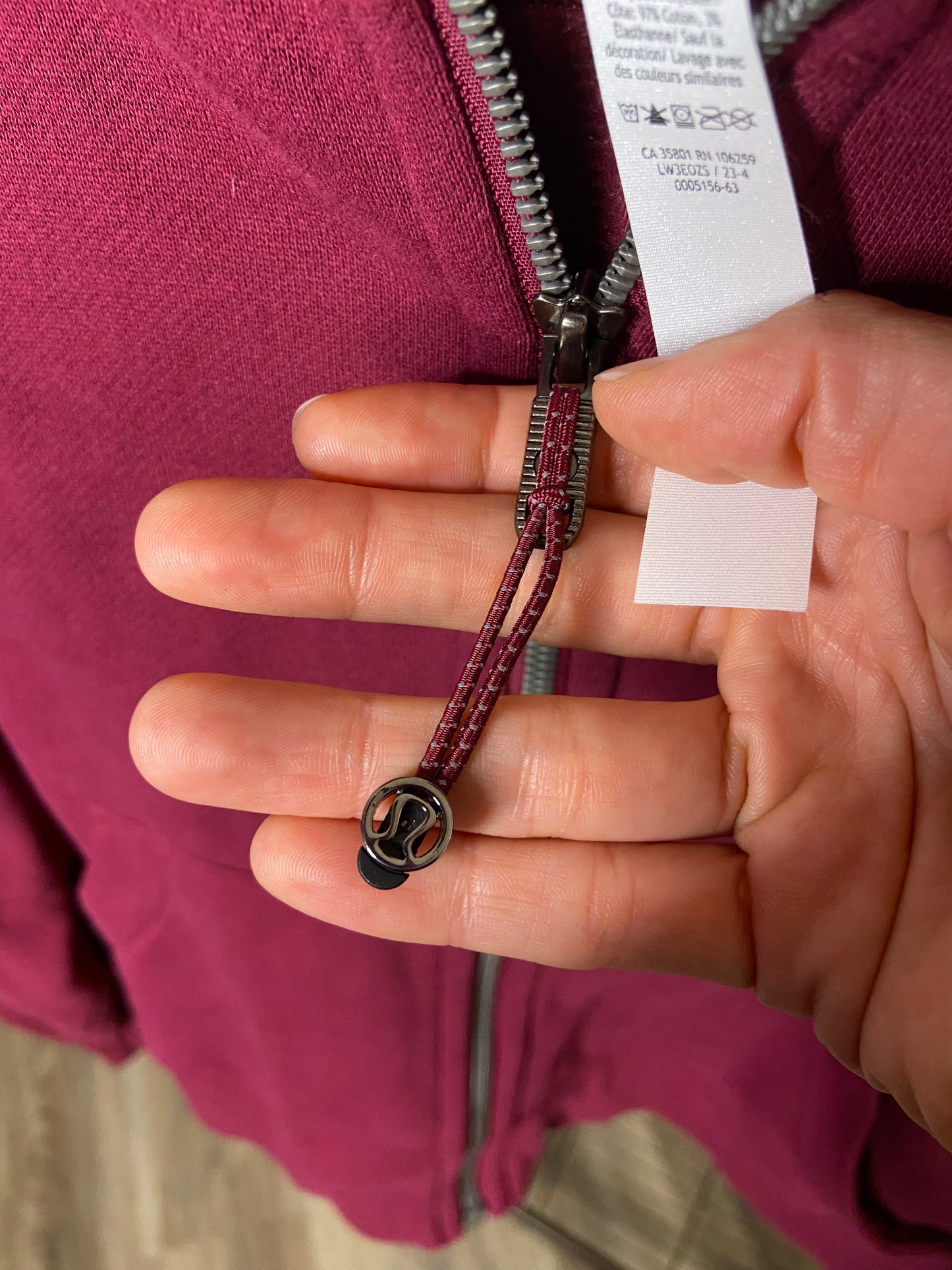 Lululemon Oversized Full Zip Scuba size M/L