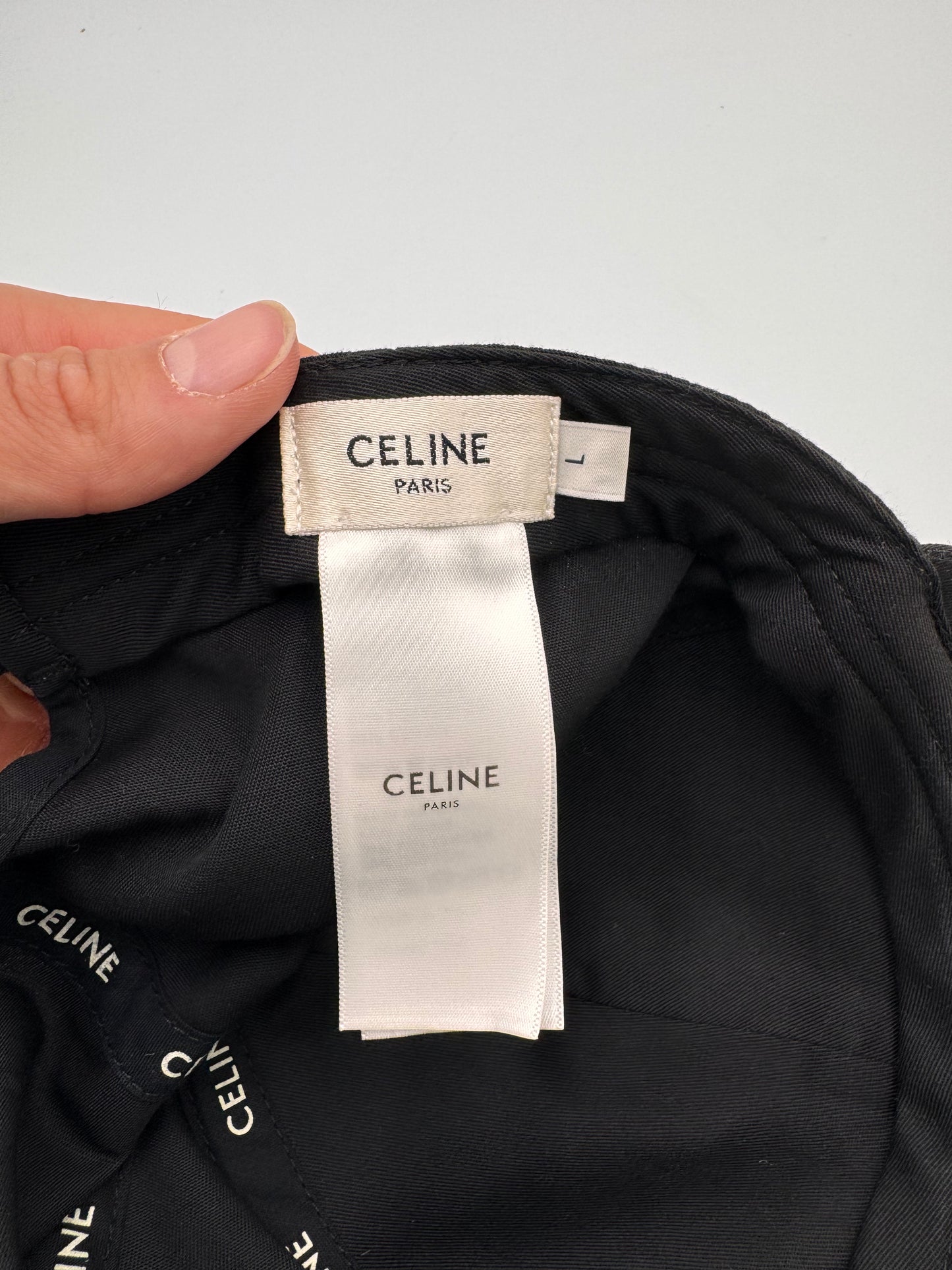 Celine Baseball Cap Hat size L