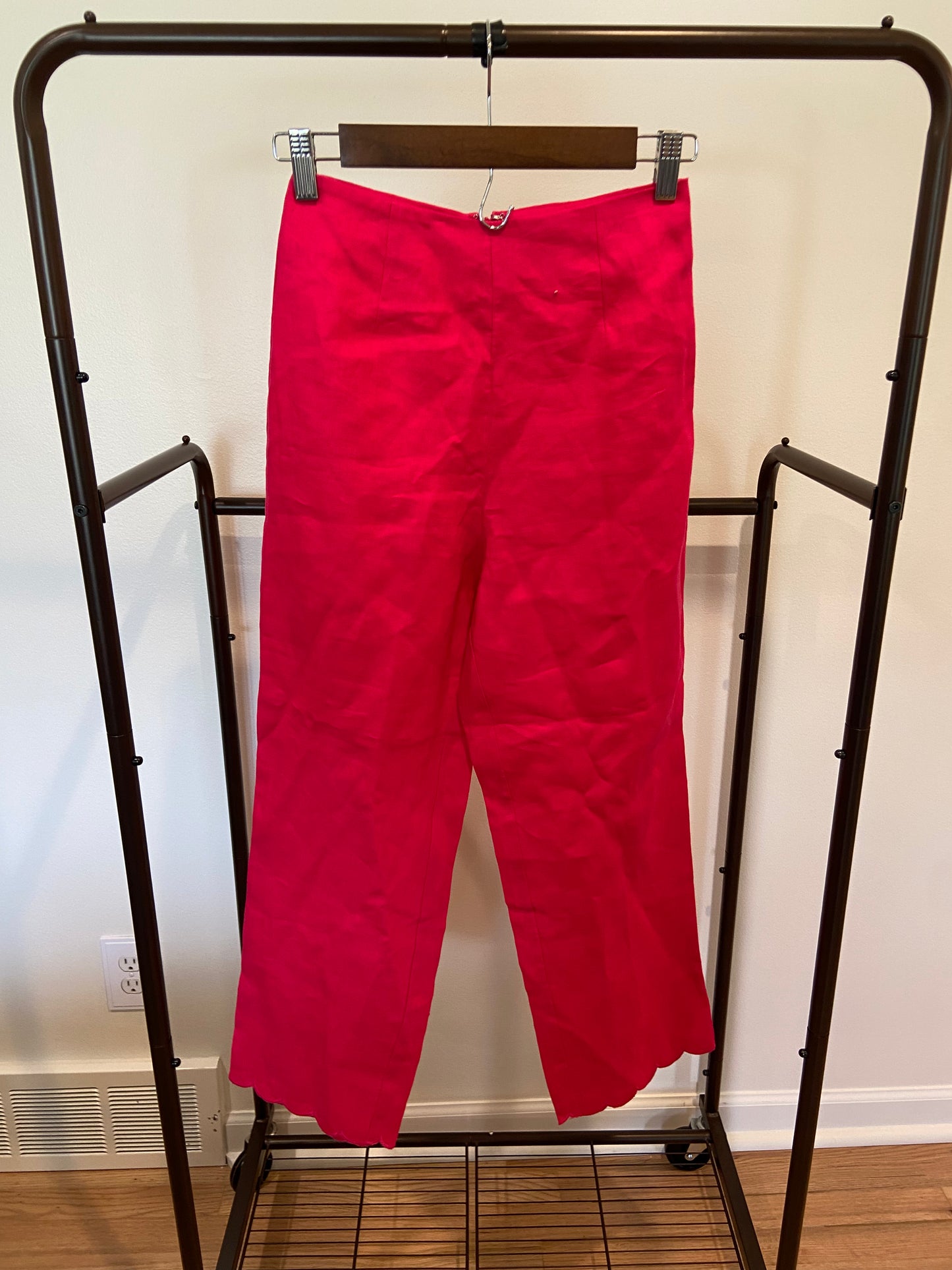 Reformation Set Linen Lizzi Top with Liam Linen Pant size 2