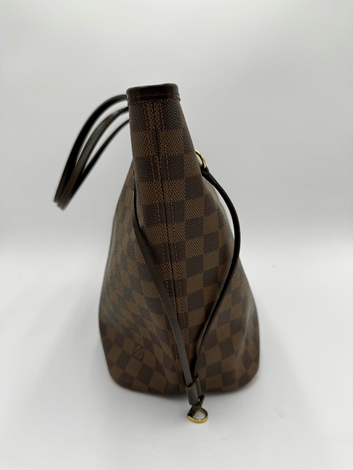 Louis Vuitton Tote Neverfull MM Damier Ebene Tote Bag