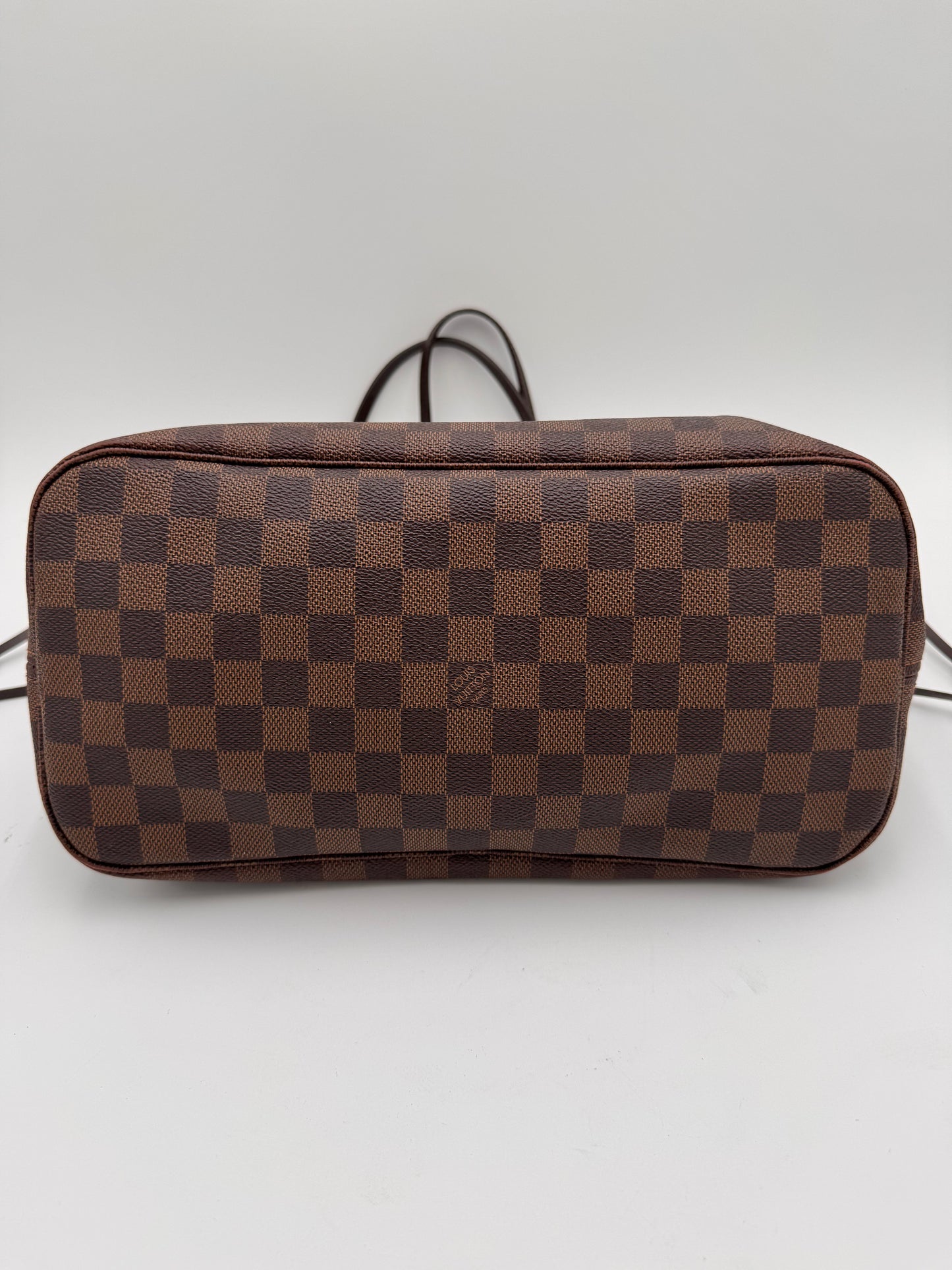 Louis Vuitton Tote Neverfull MM Damier Ebene Tote Bag