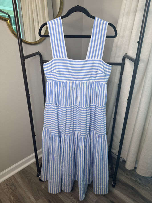 Anthropologie The Helena Square-Neck Babydoll Dress size S