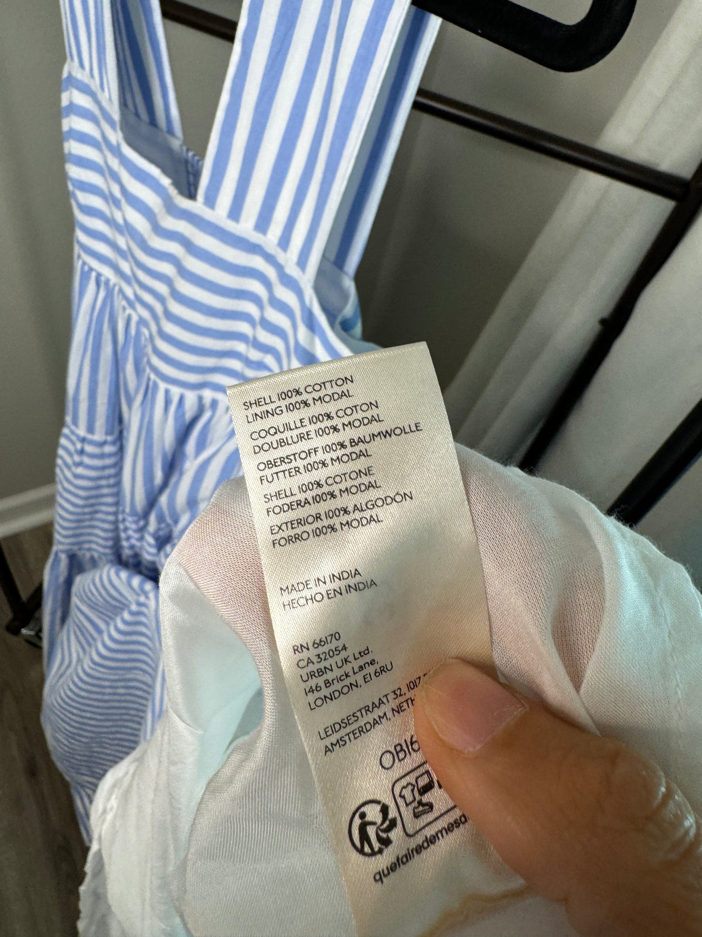 Anthropologie The Helena Square-Neck Babydoll Dress size S