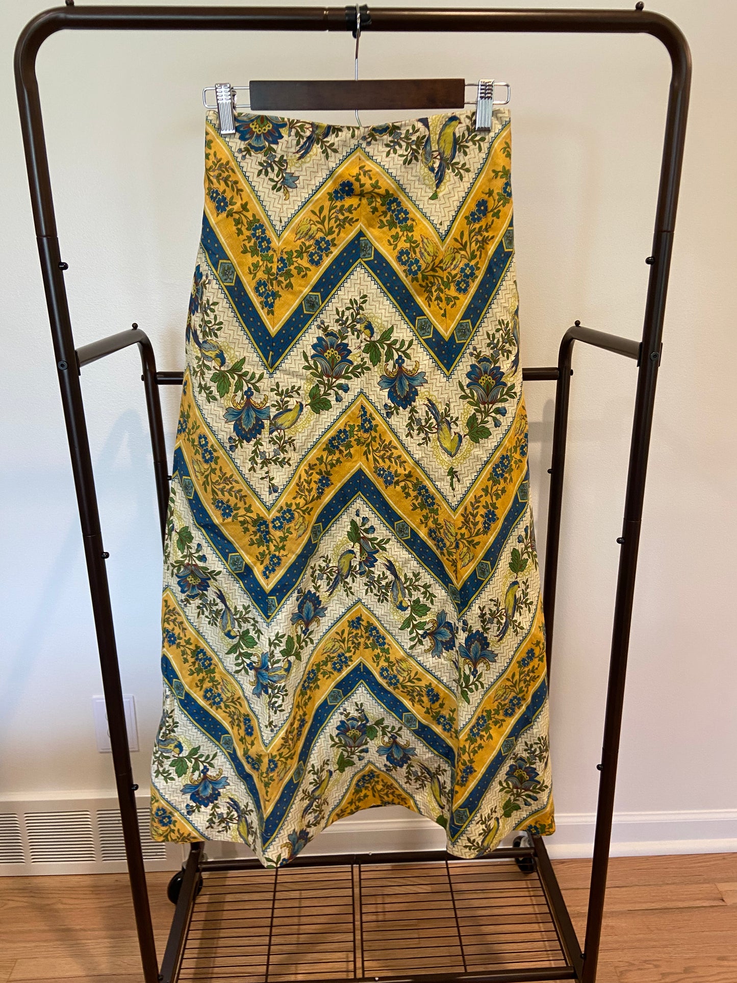 Alemais Quinn Puff Sleeve Cropped Top with Quinn Midi Skirt size US 2