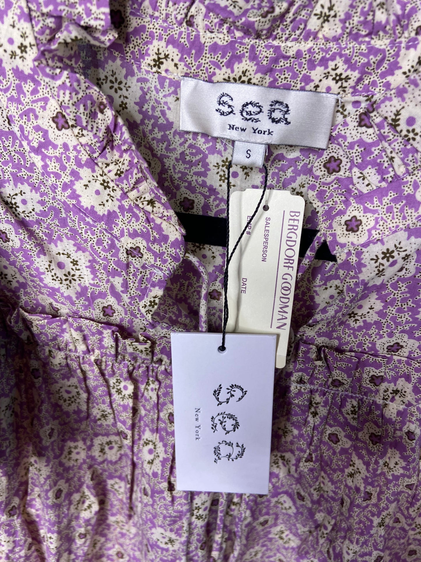 Sea New York Ida Ruffle Blouse size S