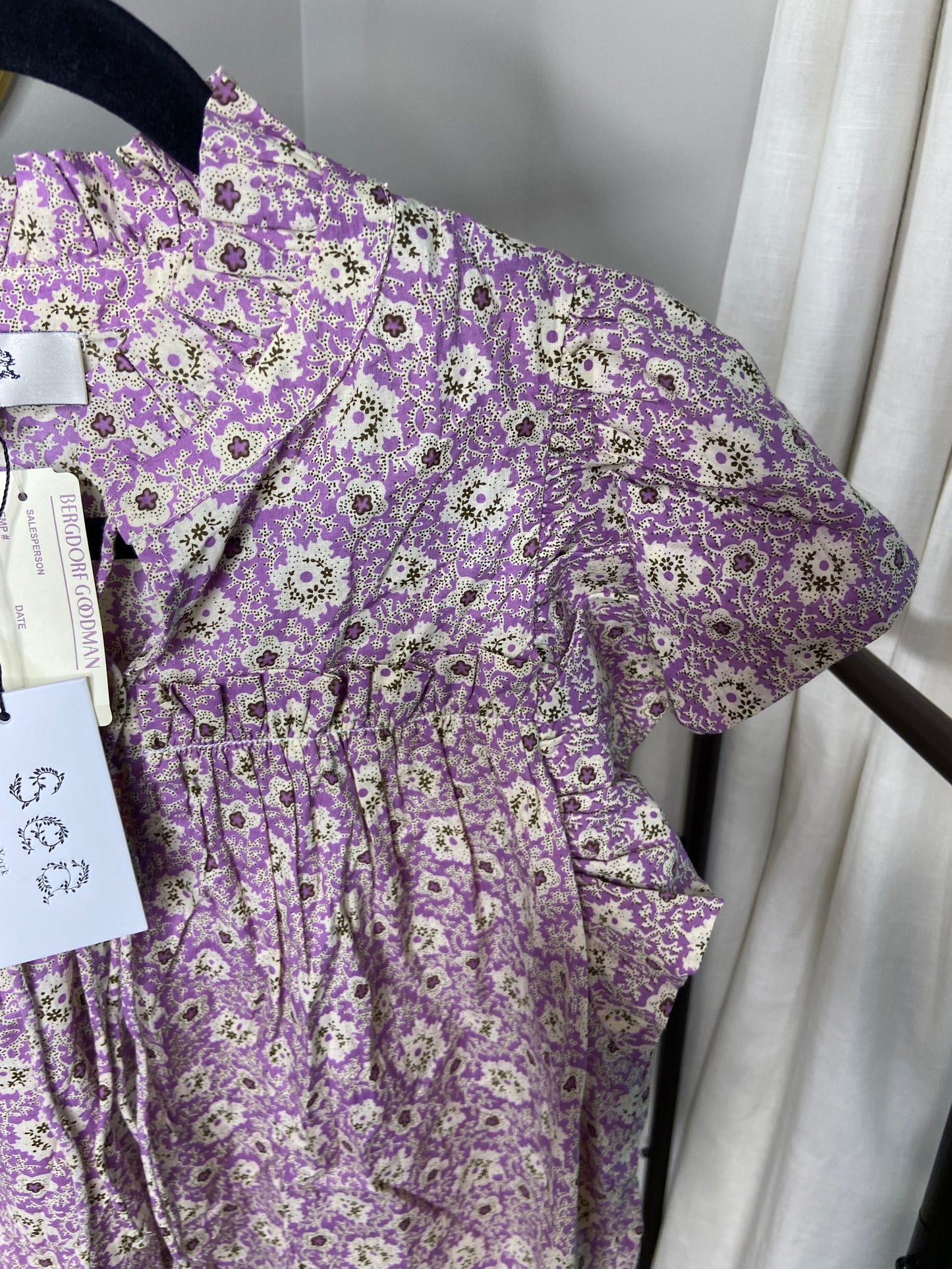 Sea New York Ida Ruffle Blouse size S