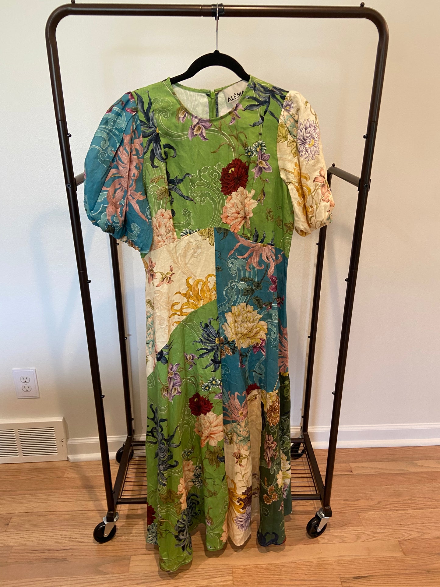 Alemais Avery Spliced Midi Dress size 10