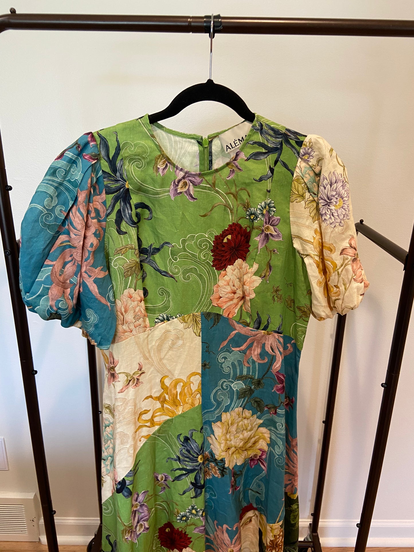 Alemais Avery Spliced Midi Dress size 10
