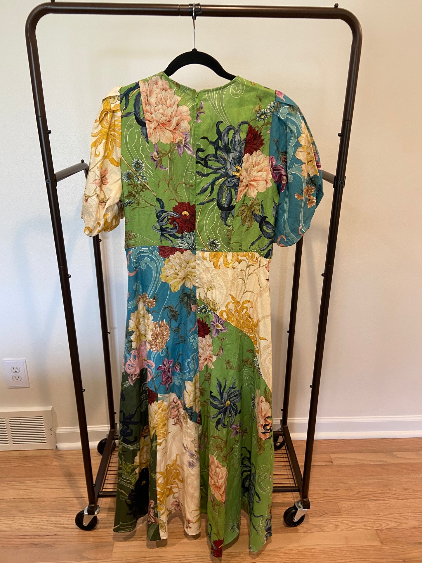 Alemais Avery Spliced Midi Dress size 10