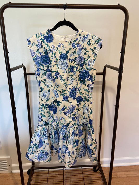 Zimmermann Moncur Flounce Mini Dress size 1 US 6
