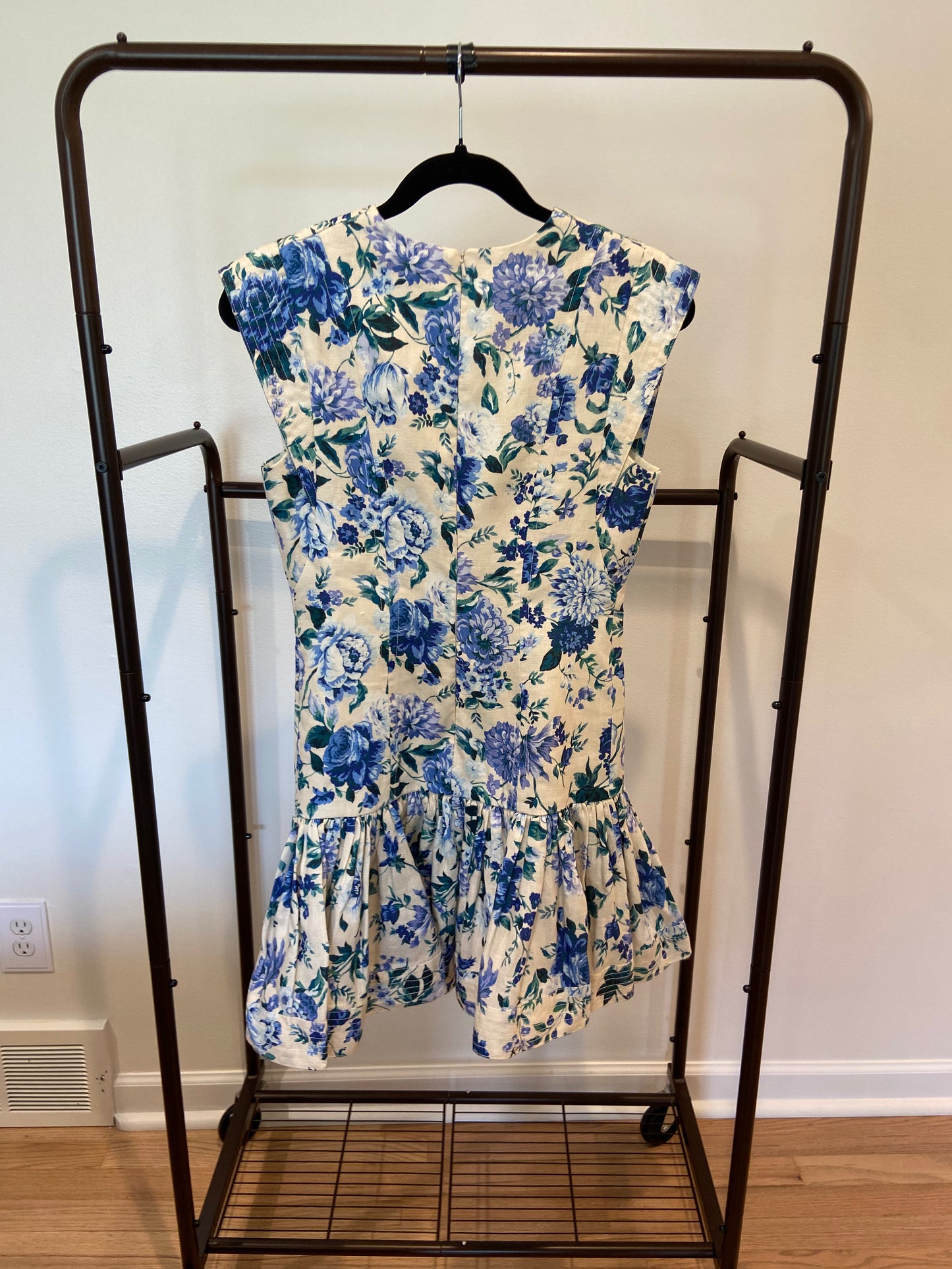Zimmermann Moncur Flounce Mini Dress size 1 US 6