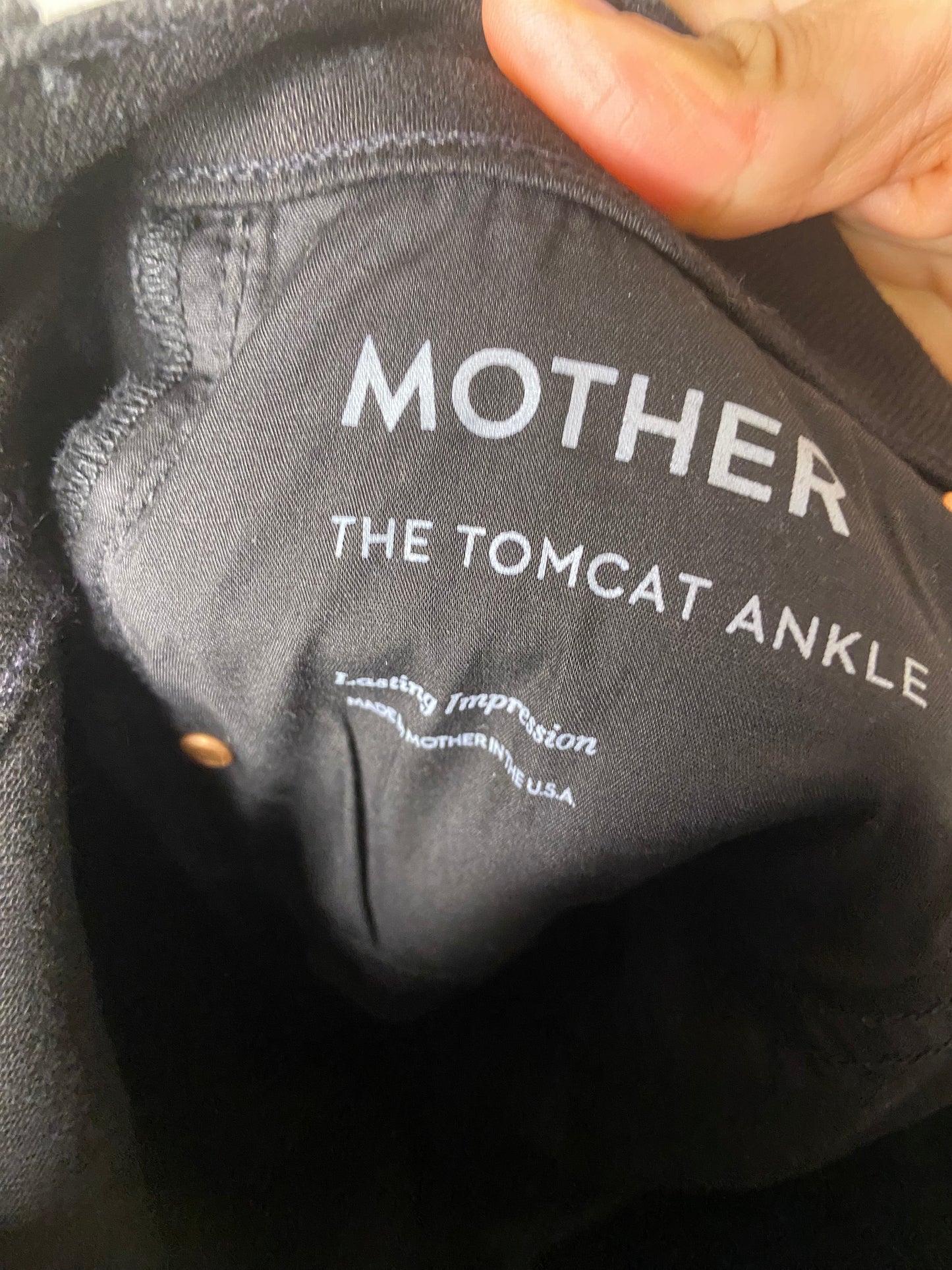 Mother The Tomcat Ankle Jeans size 27