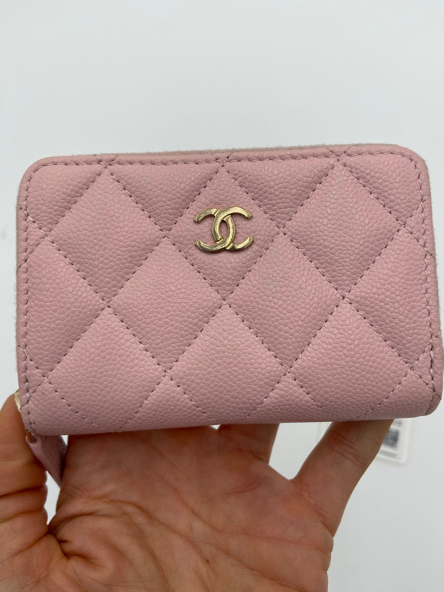 Chanel Caviar Quilted Classic Zipper Coin Purse