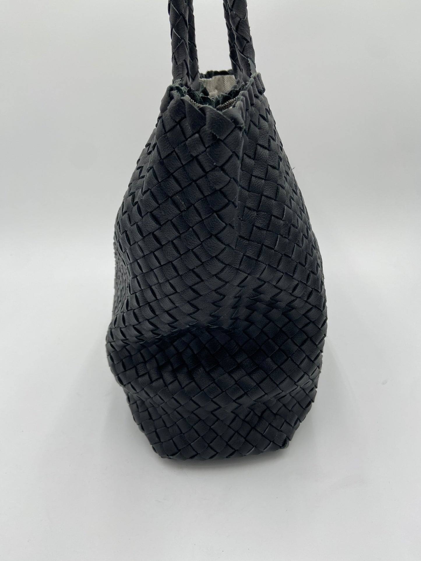 Milaner The Classic Elena Woven Handbag Bag
