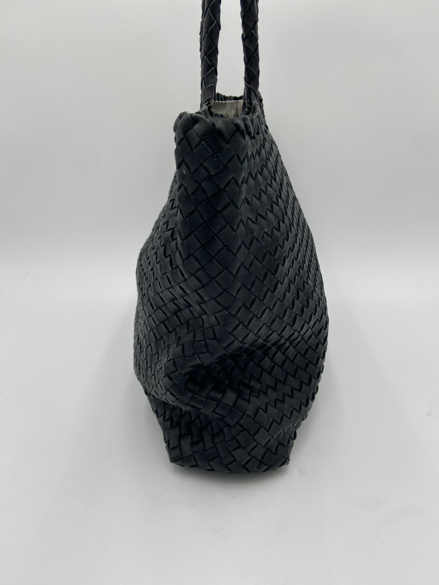 Milaner The Classic Elena Woven Handbag Bag