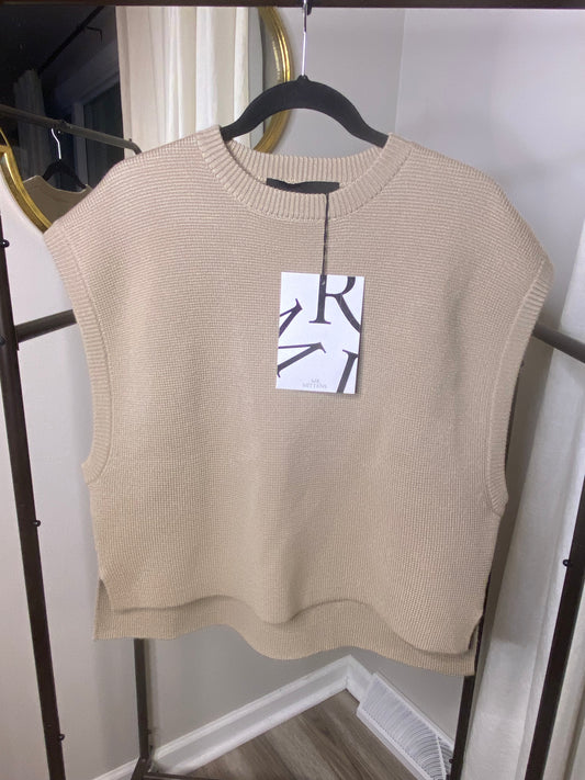 Mr. Mittens Crew Neck Knit Top size M/L