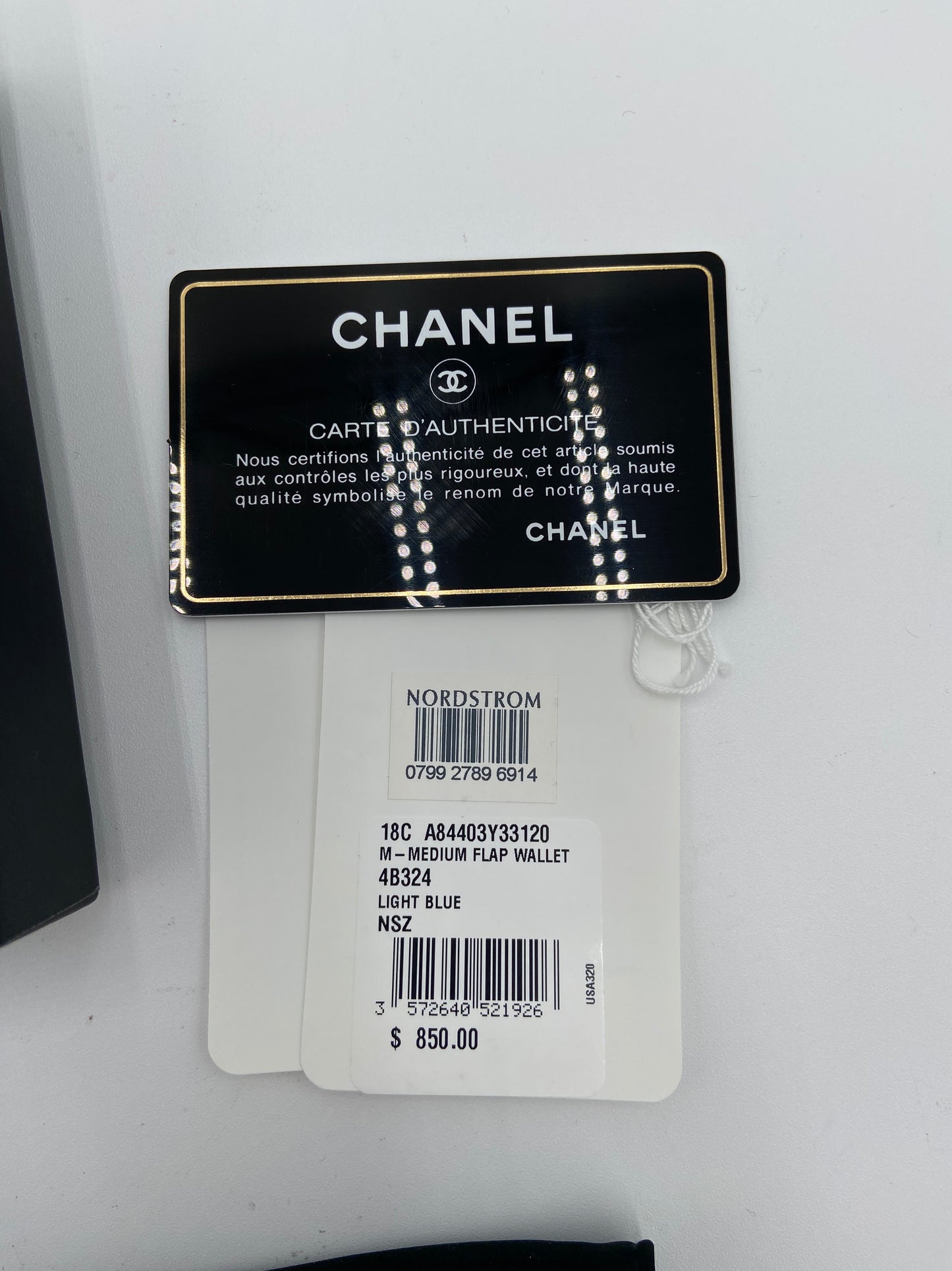 Chanel Iridescent Caviar Quilted Medium Flap Wallet
