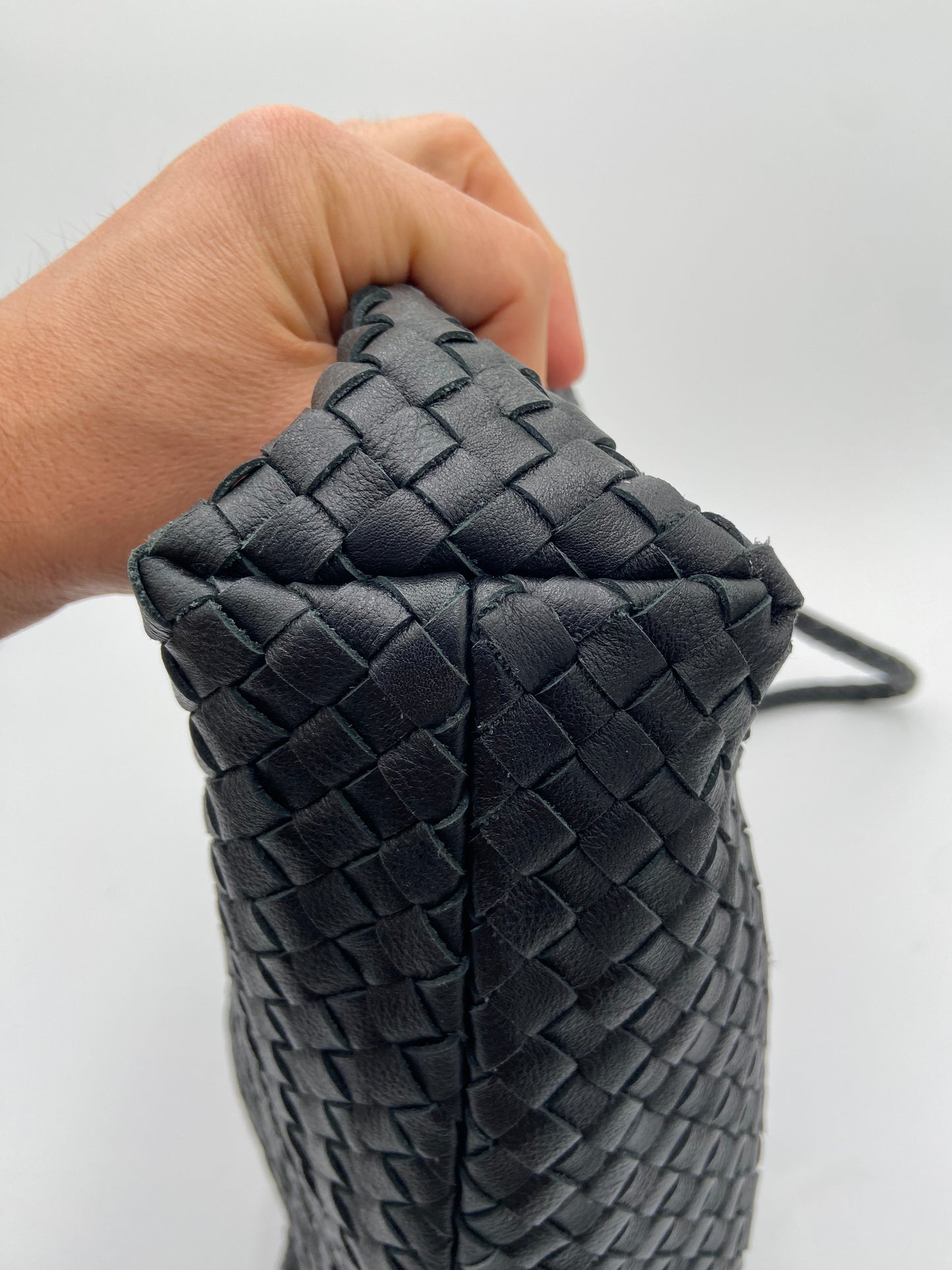 Milaner The Classic Elena Woven Handbag Bag