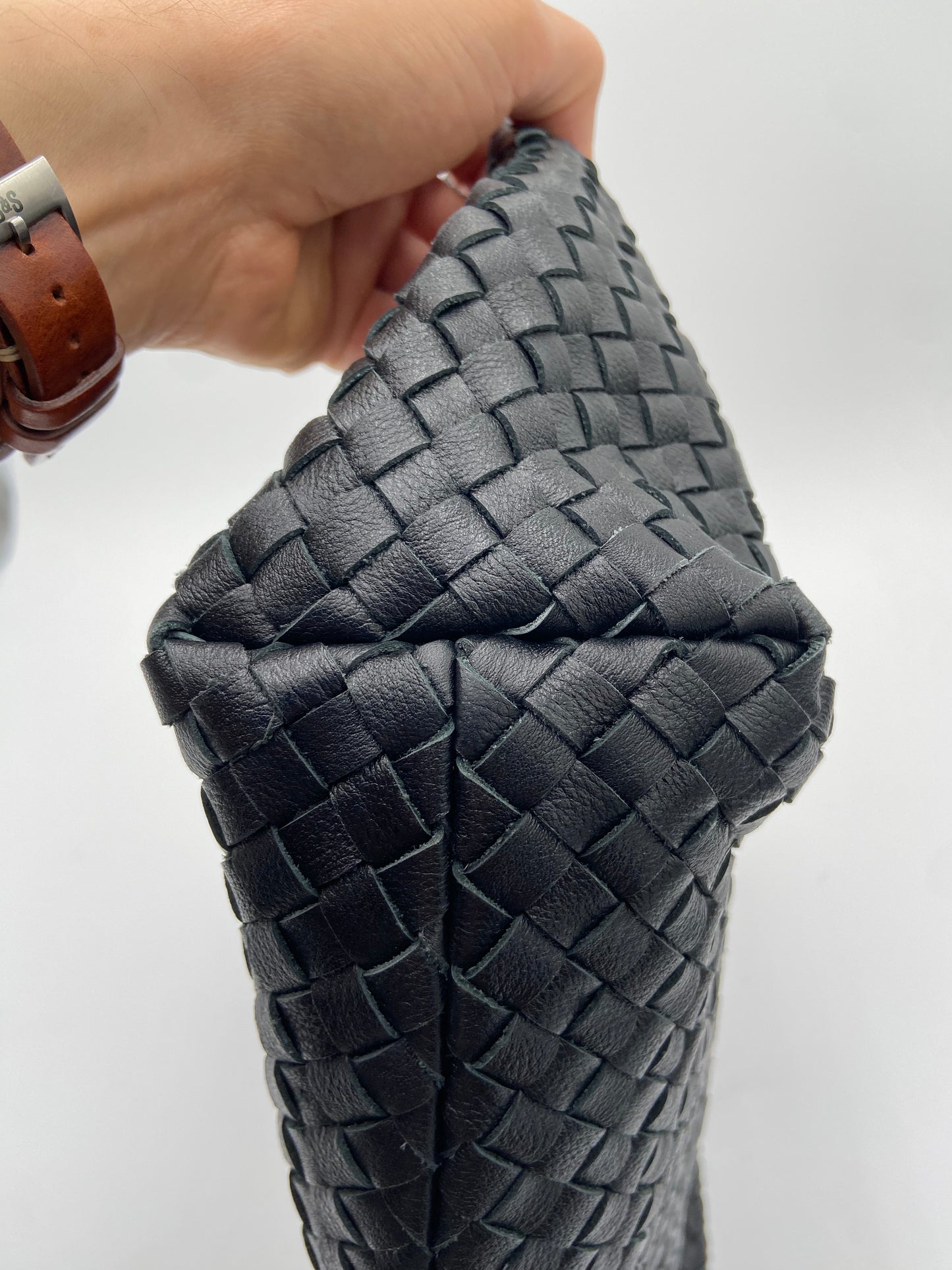 Milaner The Classic Elena Woven Handbag Bag