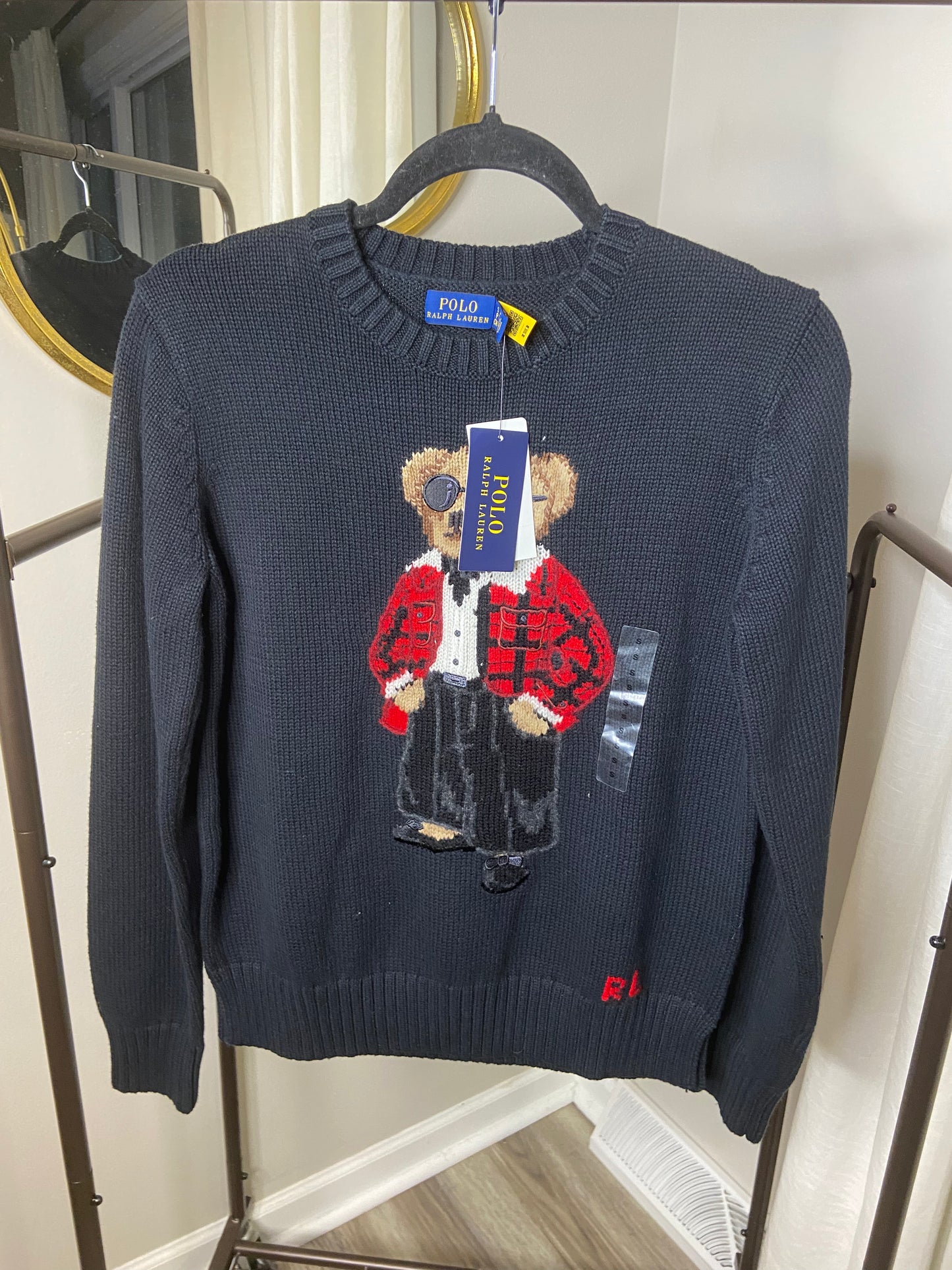 Polo Ralph Lauren Winter Bear Sweater size S