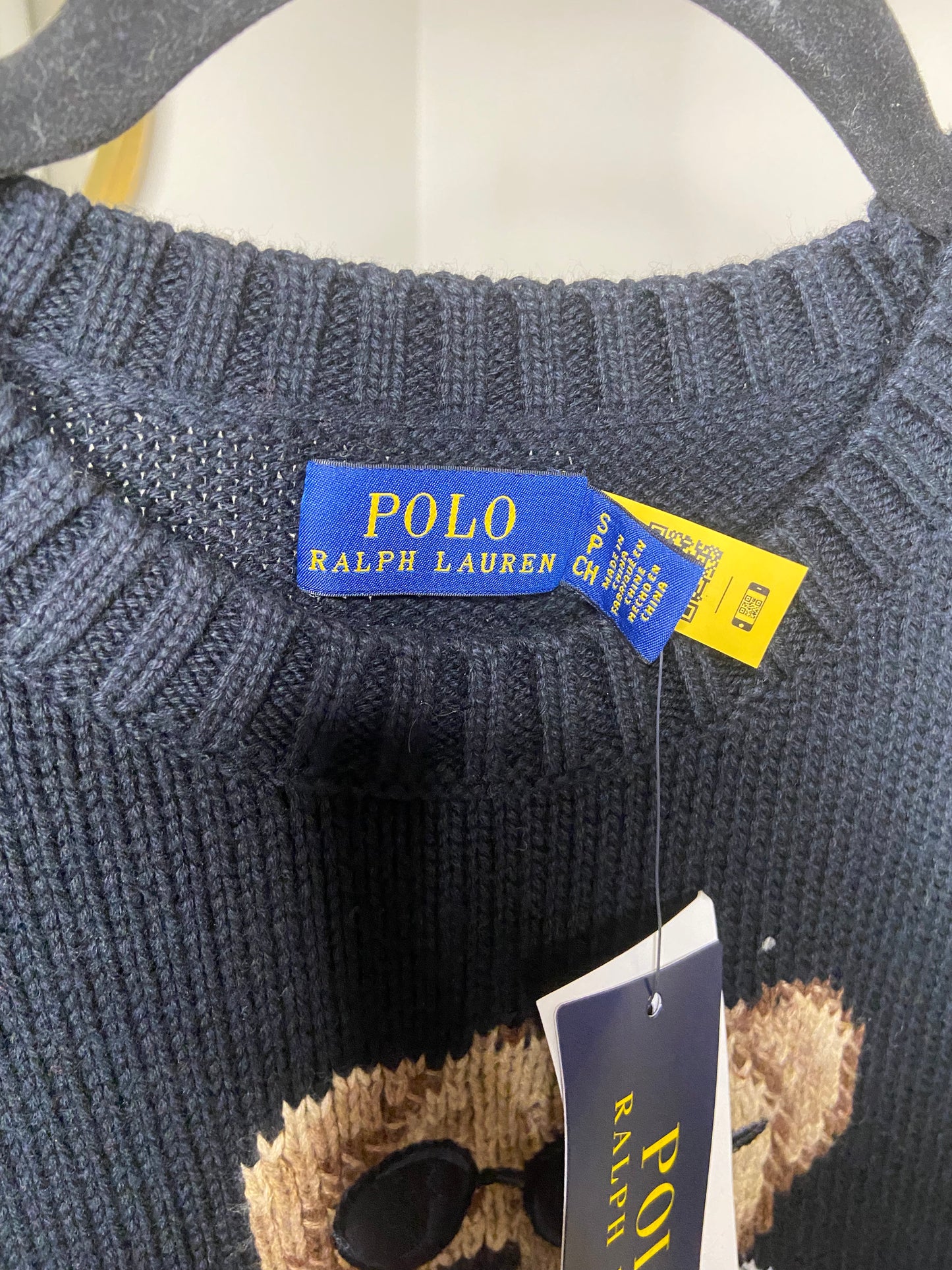 Polo Ralph Lauren Winter Bear Sweater size S