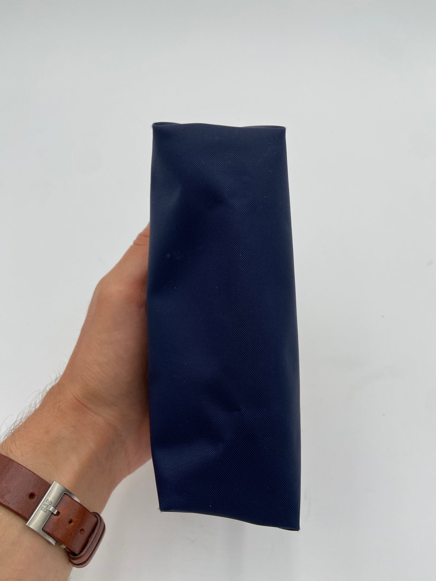 Longchamp Le Pliage Original Pouch with Handle Navy