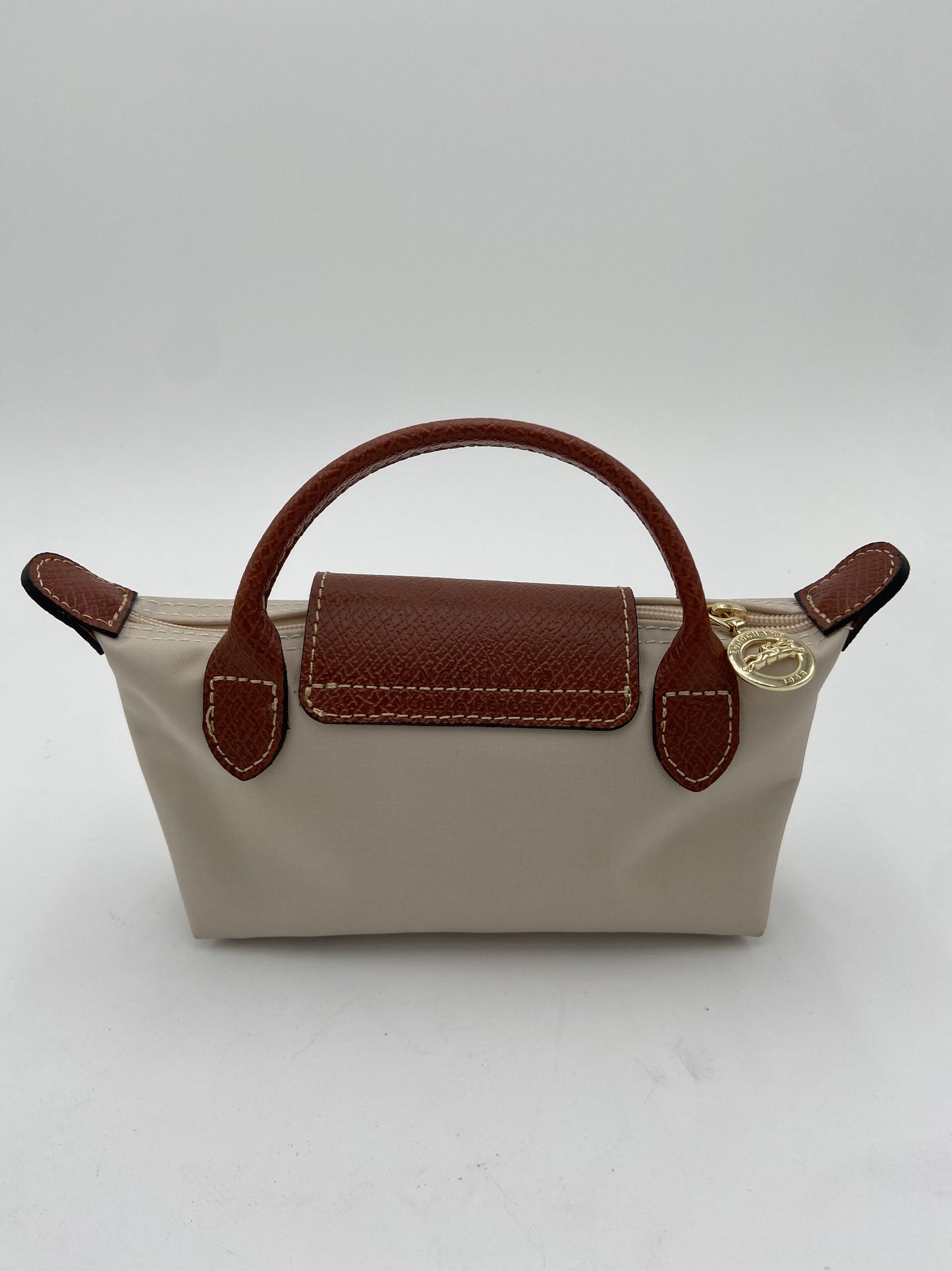 Longchamp Le Pliage Original Pouch with Handle Paper