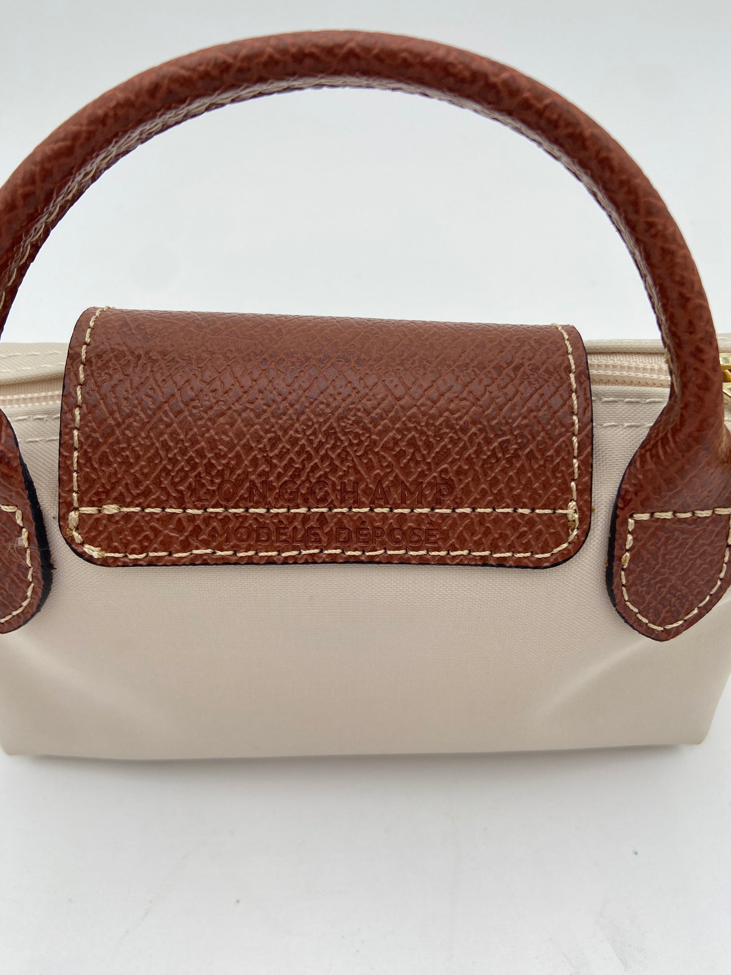 Longchamp Le Pliage Original Pouch with Handle Paper