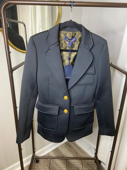 Louis Vuitton Black Blazer Jacket size 36 (US 4)