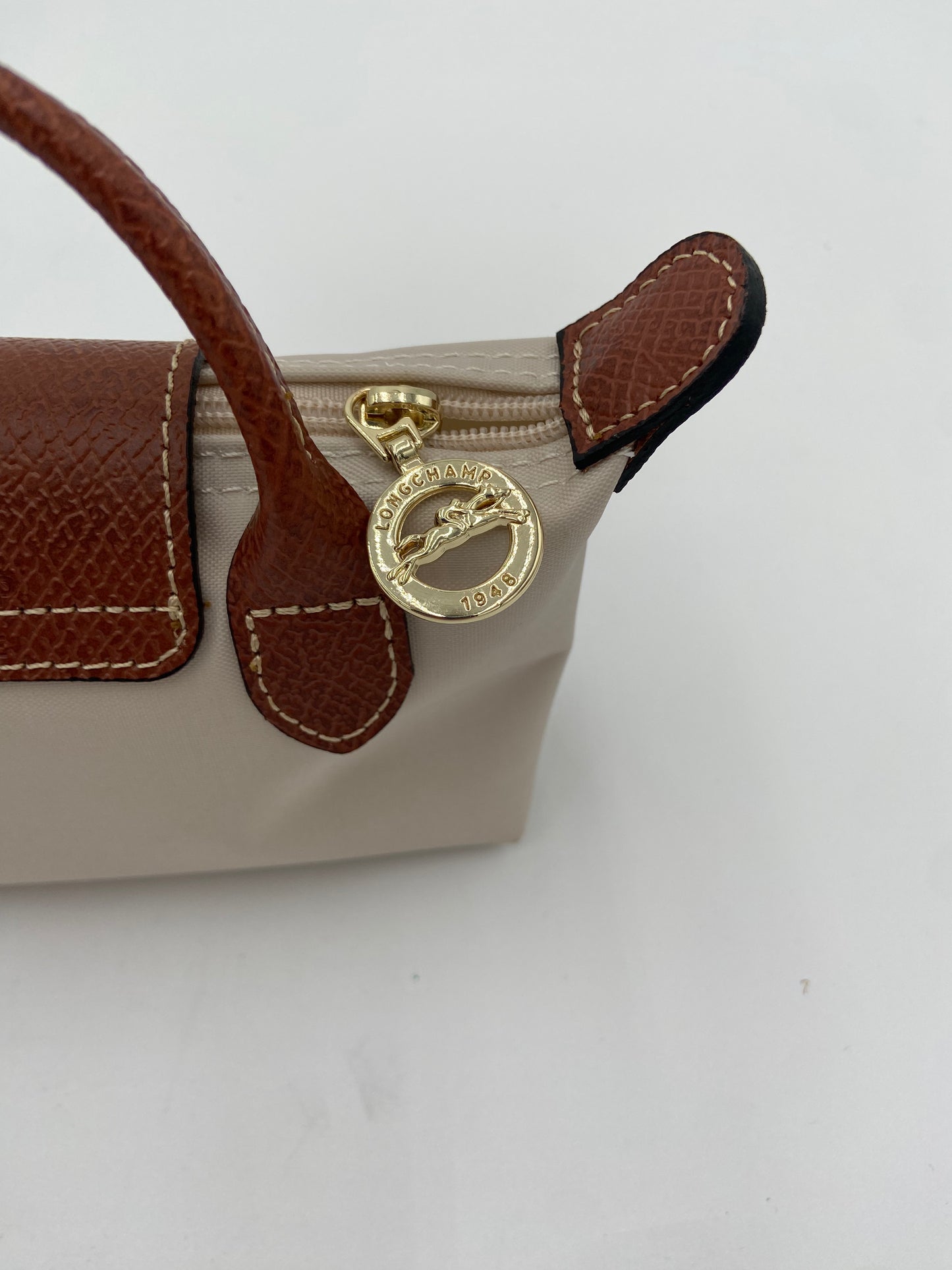 Longchamp Le Pliage Original Pouch with Handle Paper