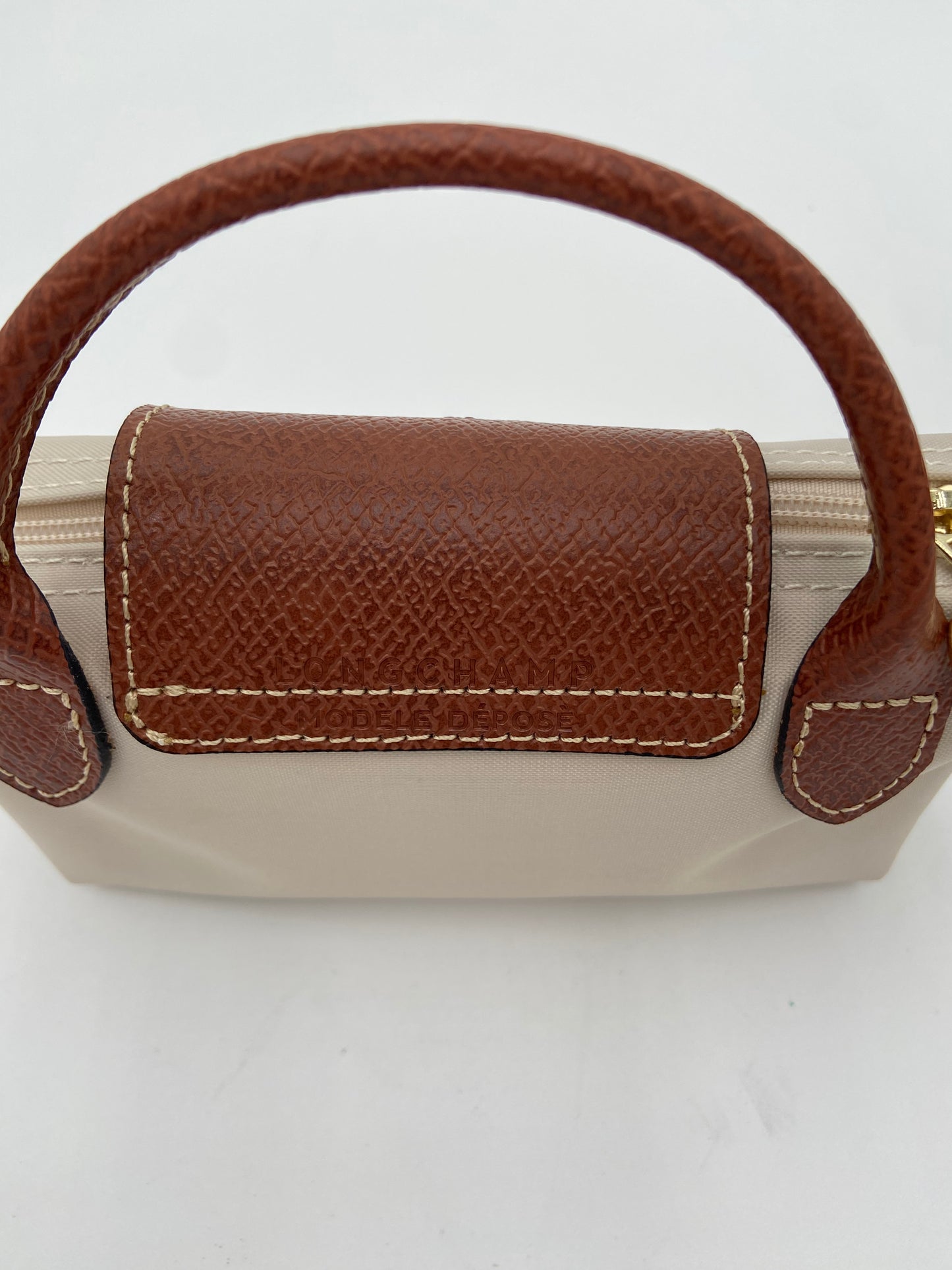 Longchamp Le Pliage Original Pouch with Handle Paper