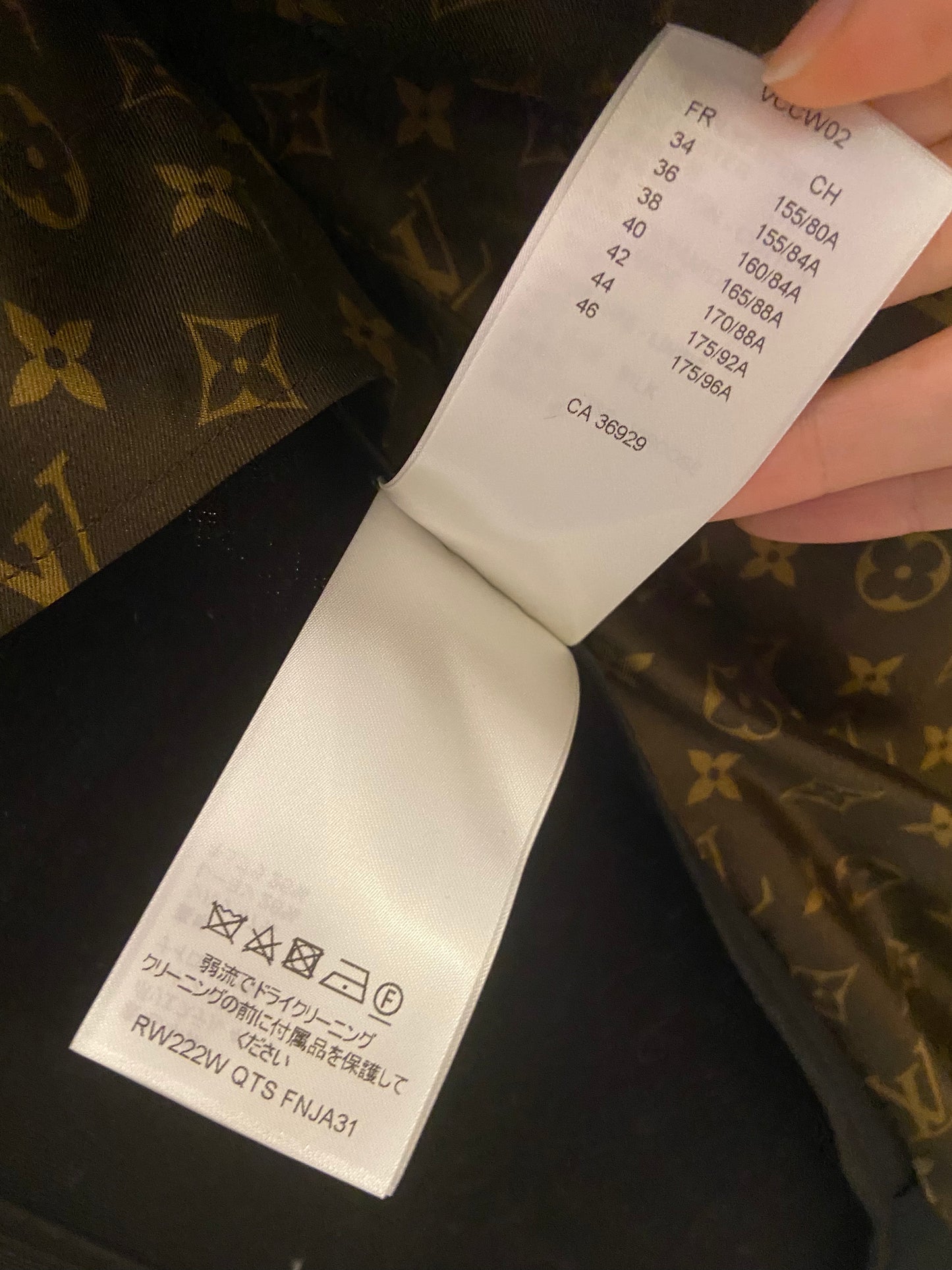 Louis Vuitton Black Blazer Jacket size 36 (US 4)