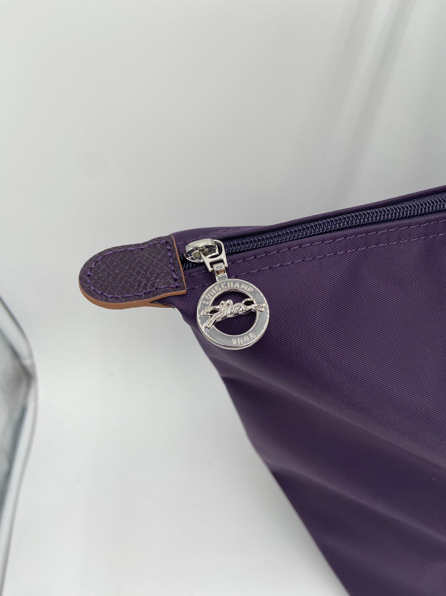 Longchamp Le Pliage Purple Shopping Shoulder Tote