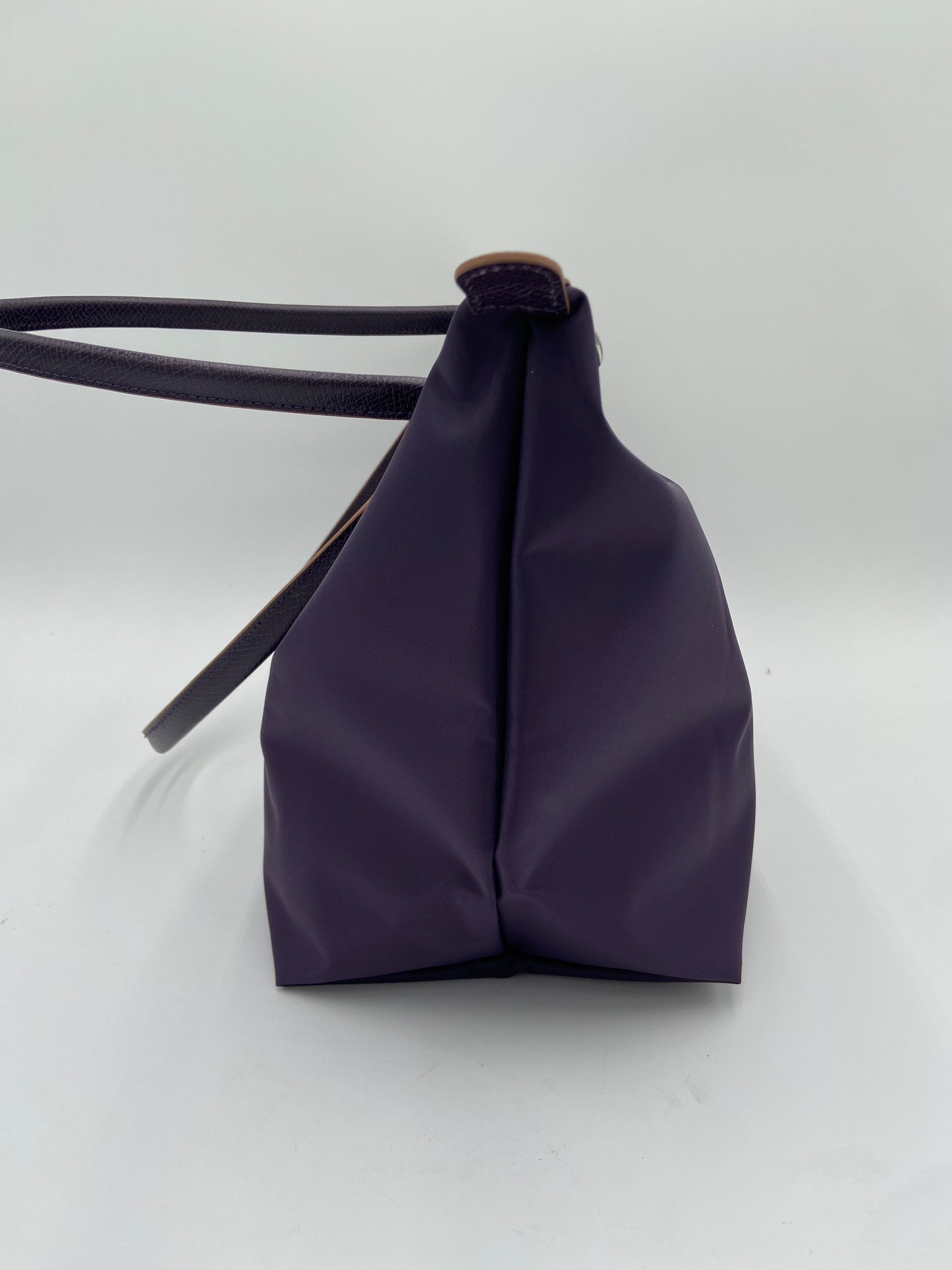 Longchamp Le Pliage Purple Shopping Shoulder Tote