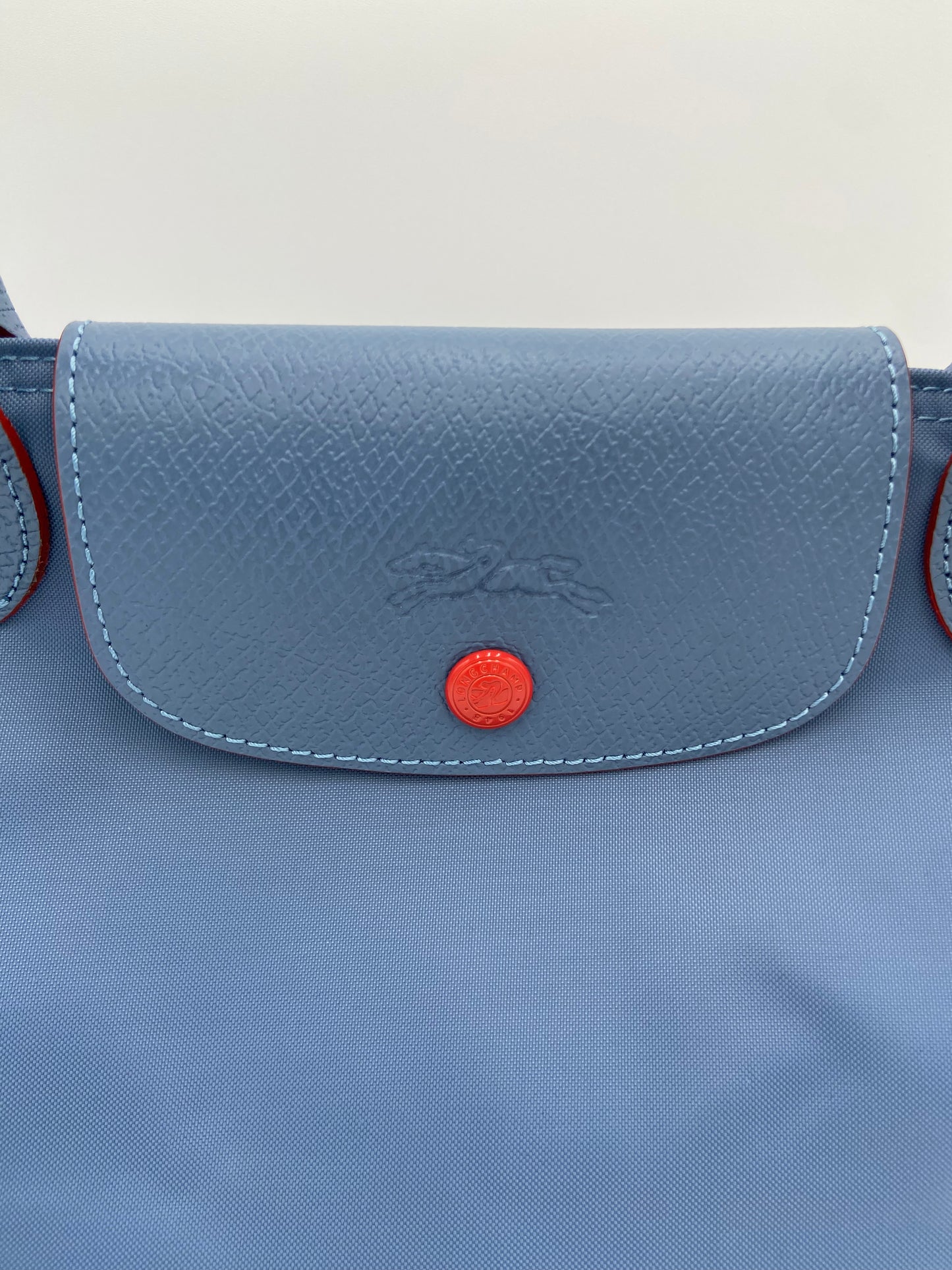 Longchamp Le Pliage Medium Shoulder Tote in Blue