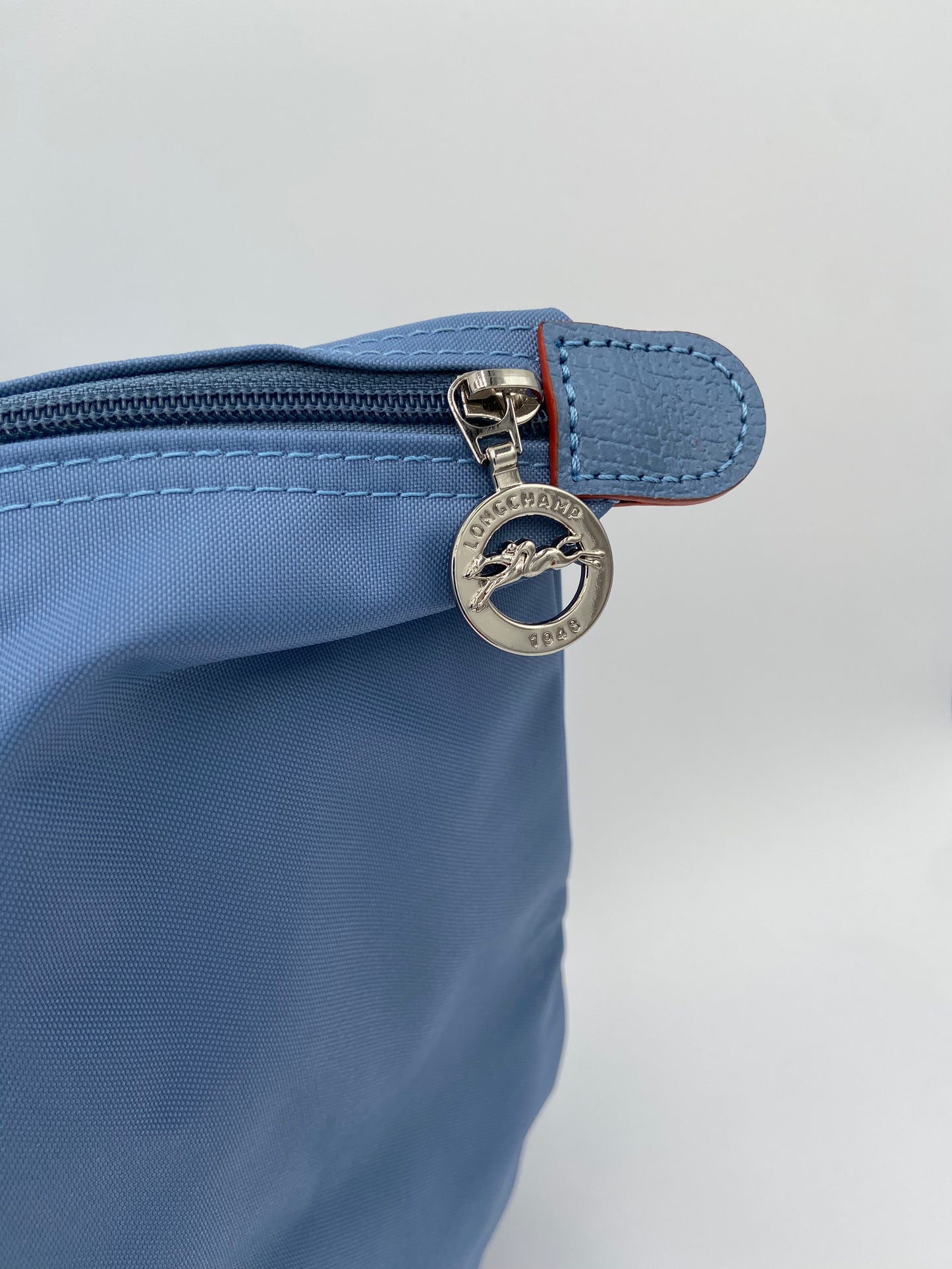 Longchamp Le Pliage Medium Shoulder Tote in Blue